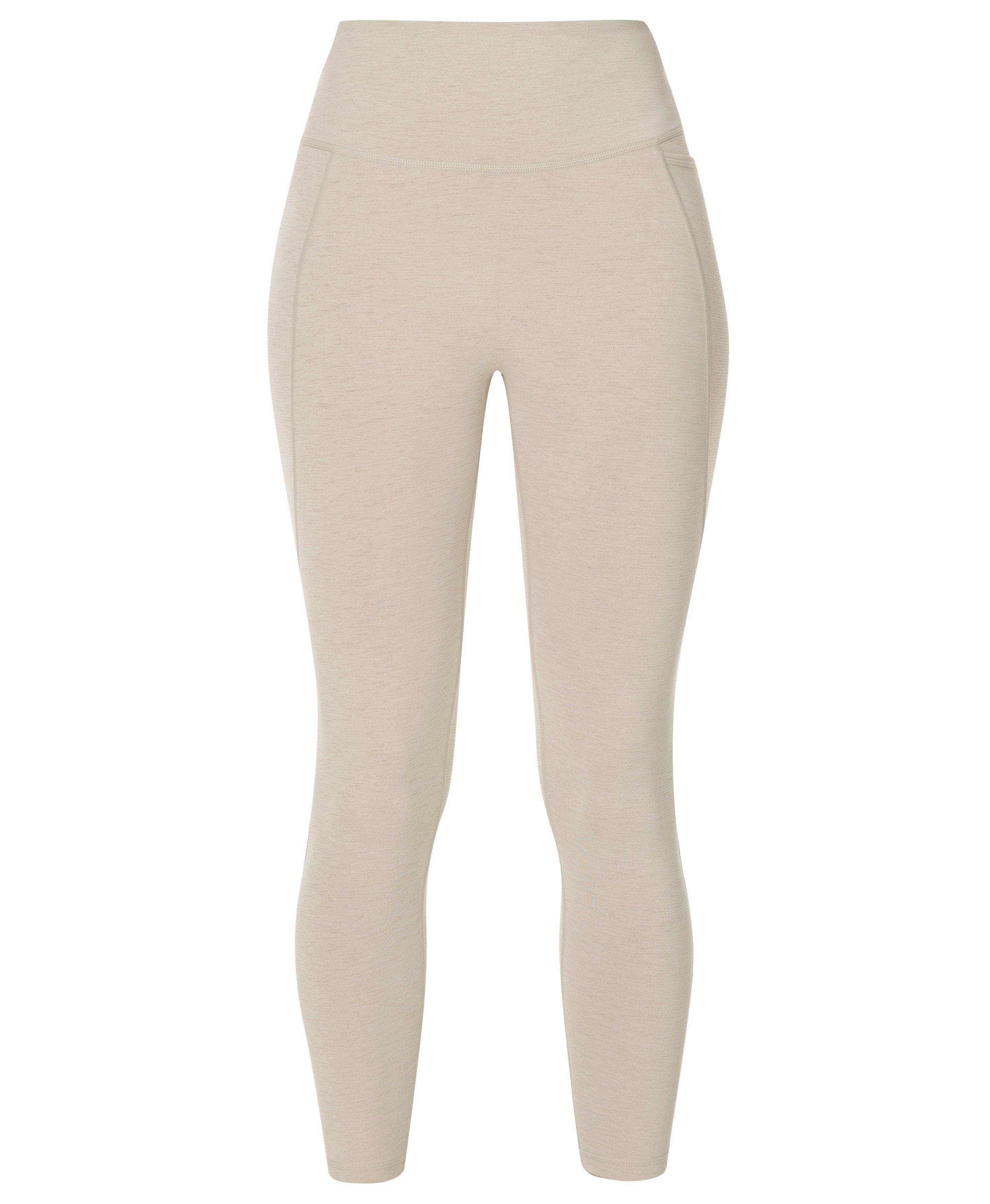 Ultimate Move 7/8 Marl Leggings - Dusk Beige Marl - 7/8 Length