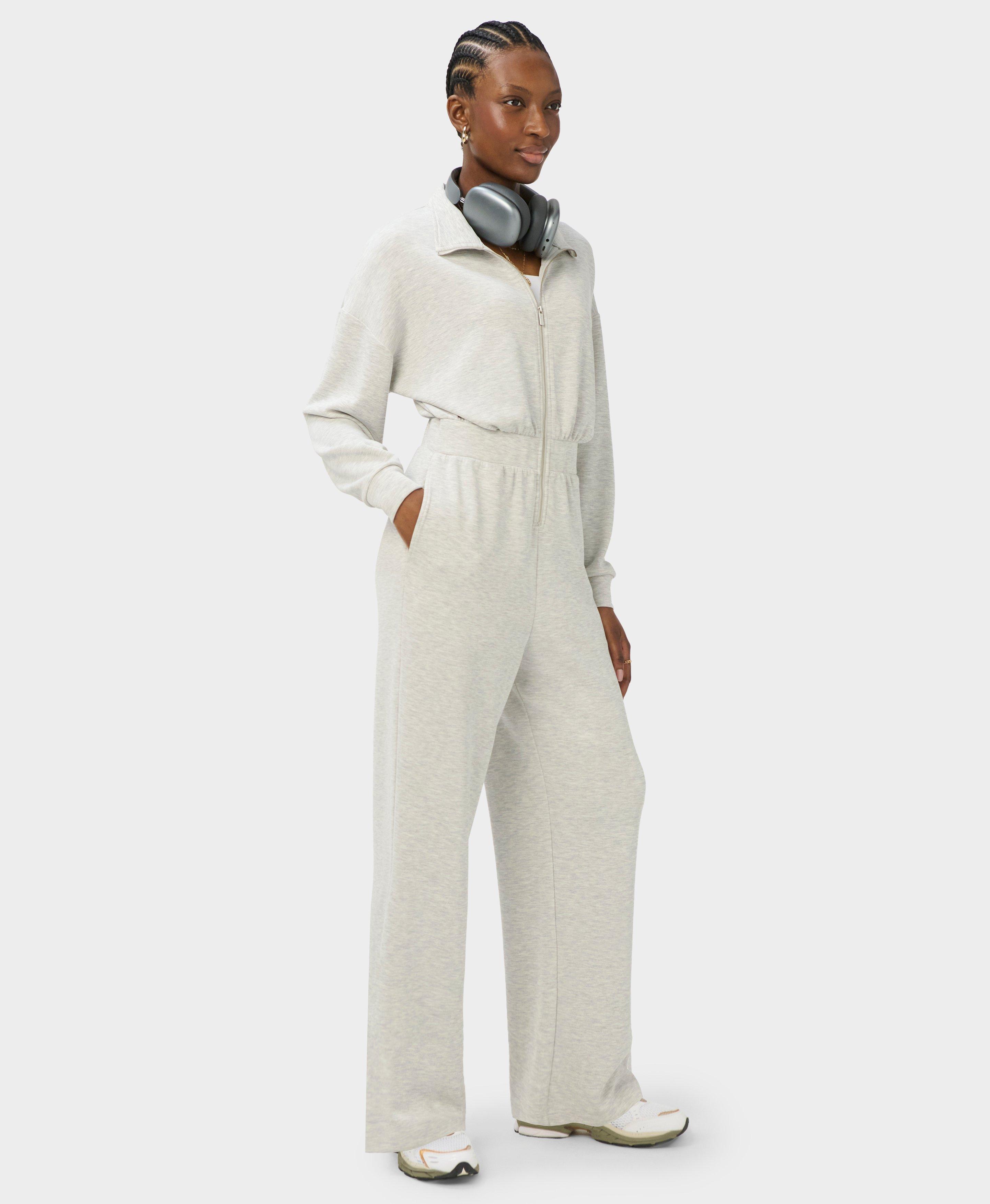 Sand Wash CloudWeight Jumpsuit - Ice Grey Marl