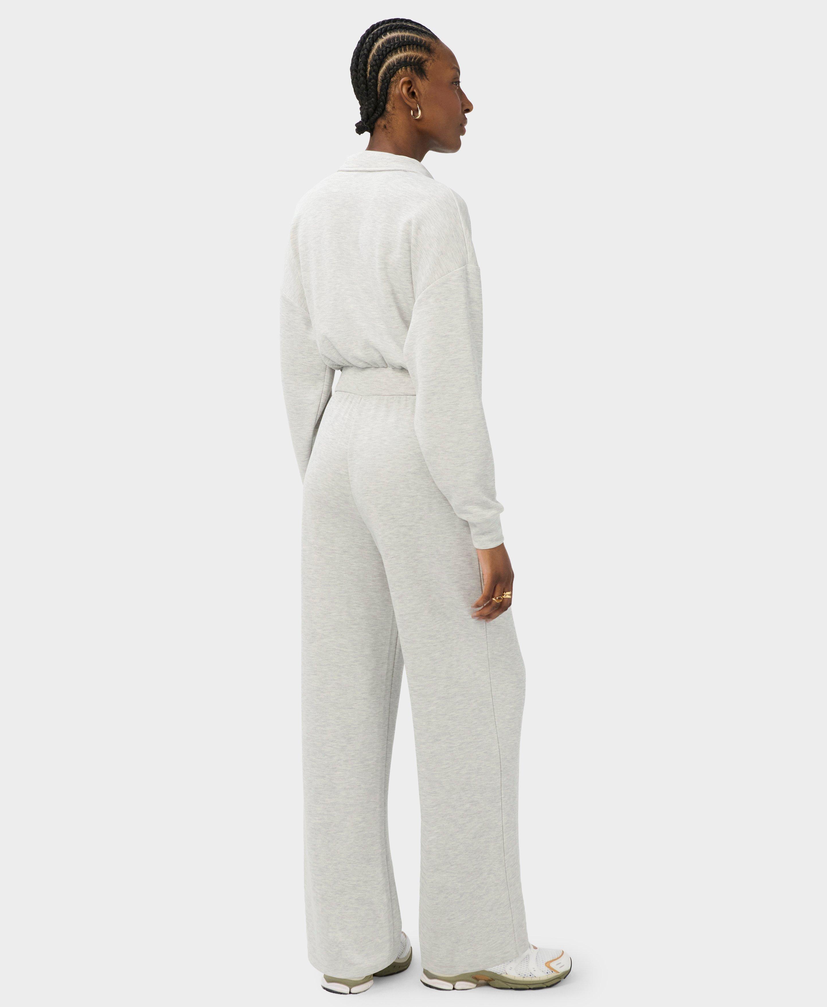 Sand Wash CloudWeight Jumpsuit - Ice Grey Marl