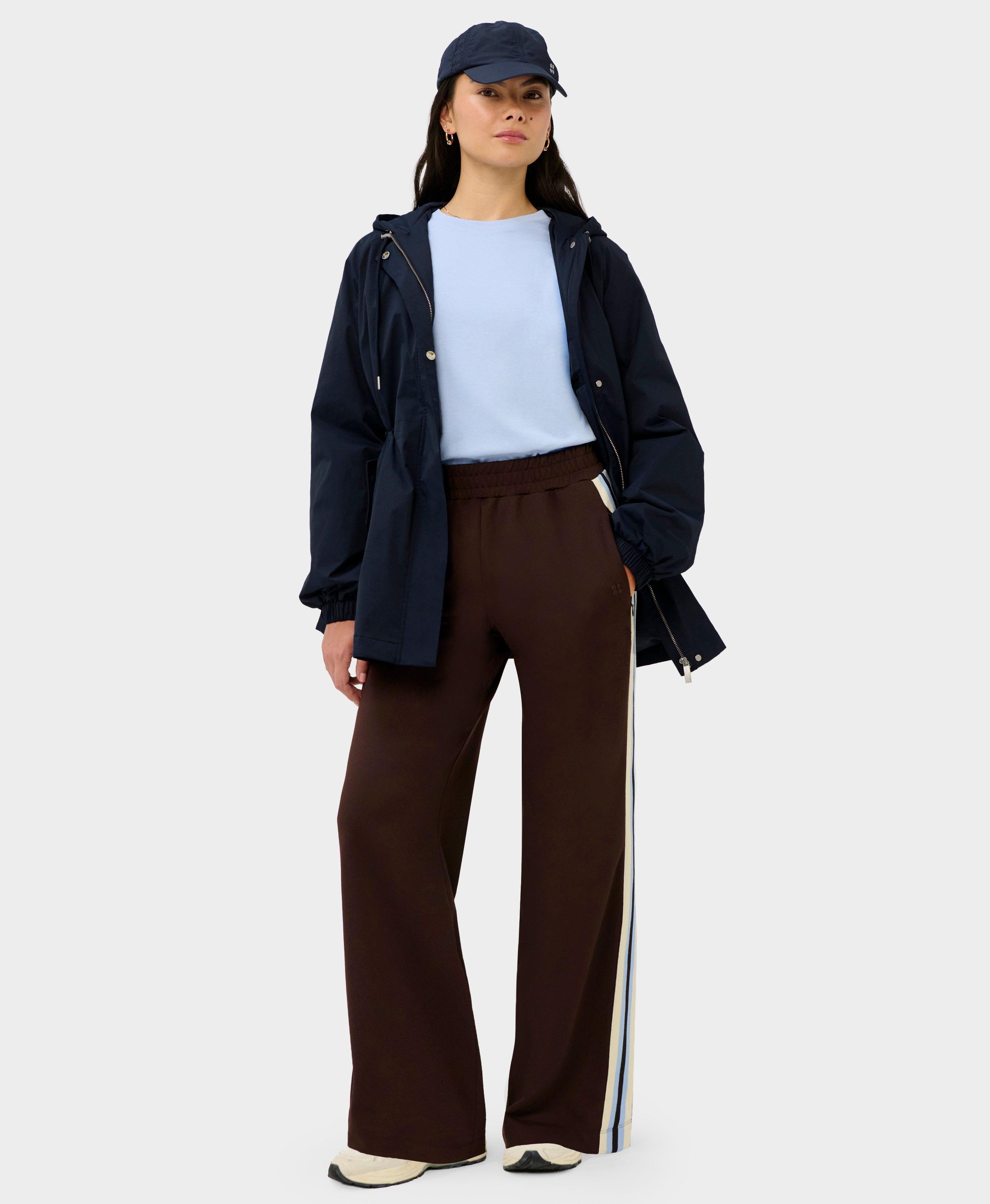 Swing Parka Coat - Navy Blue