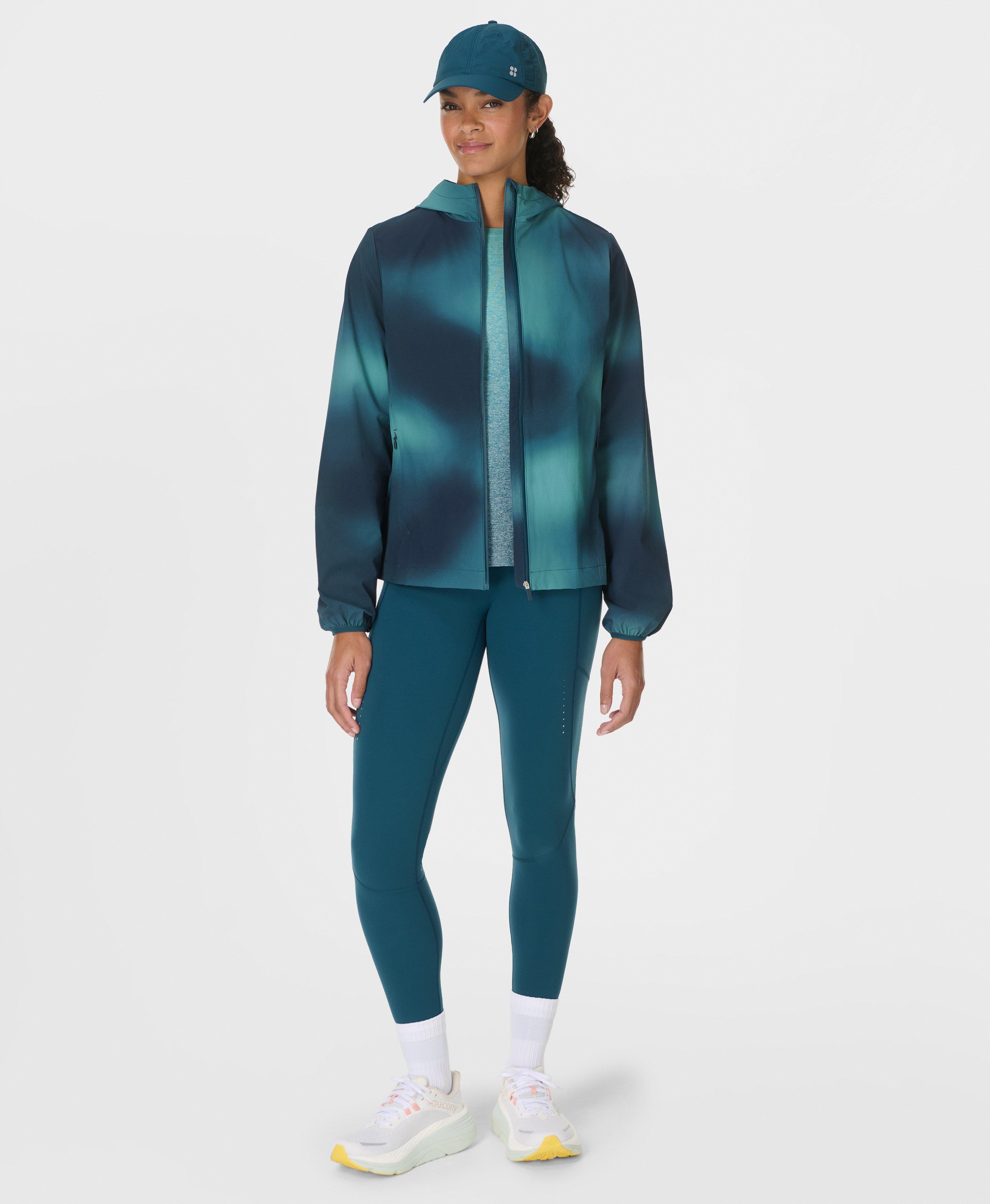 All Sneaker Ombre Print Jacket - Green Ombre Print