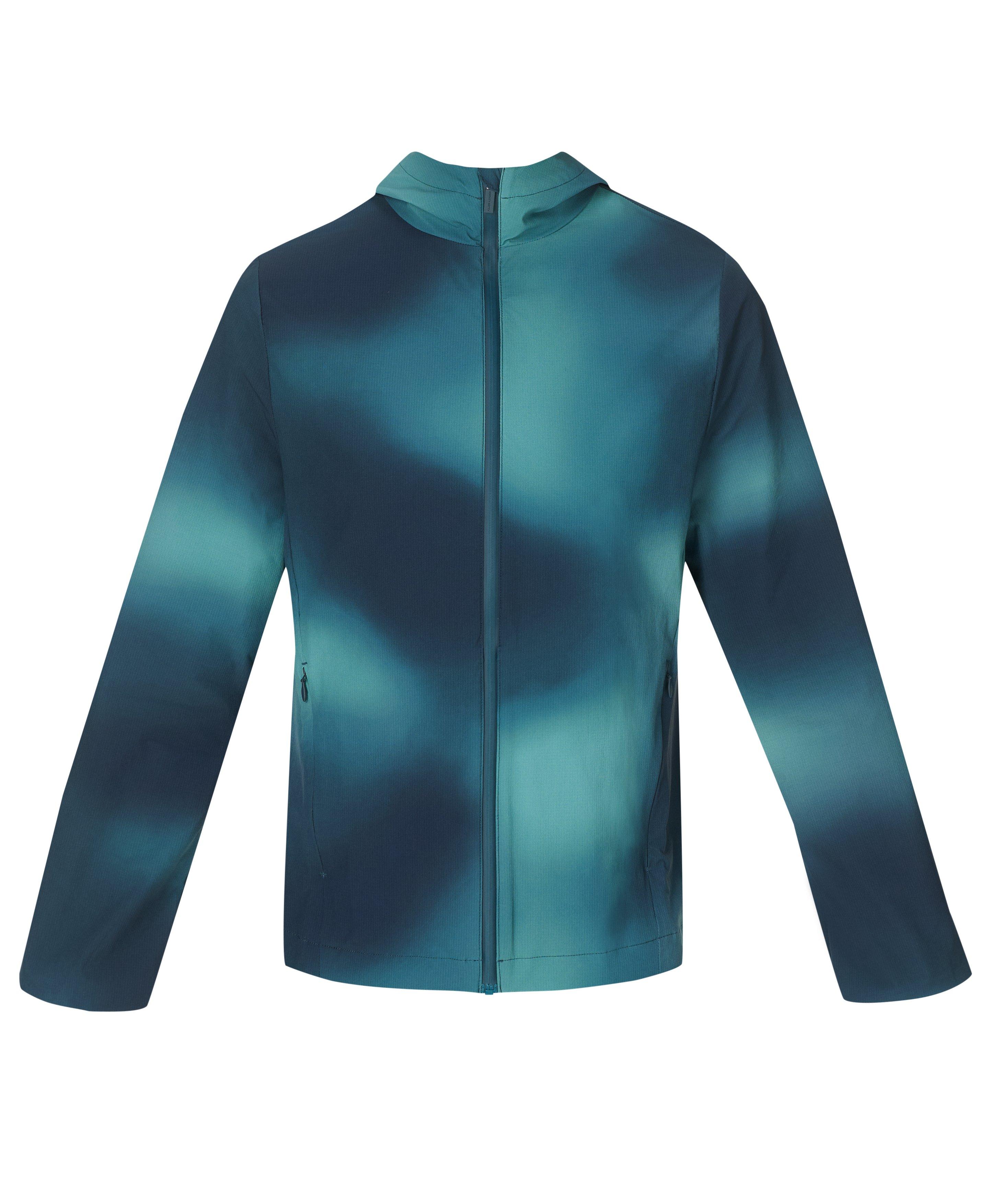 All Sneaker Ombre Print Jacket - Green Ombre Print