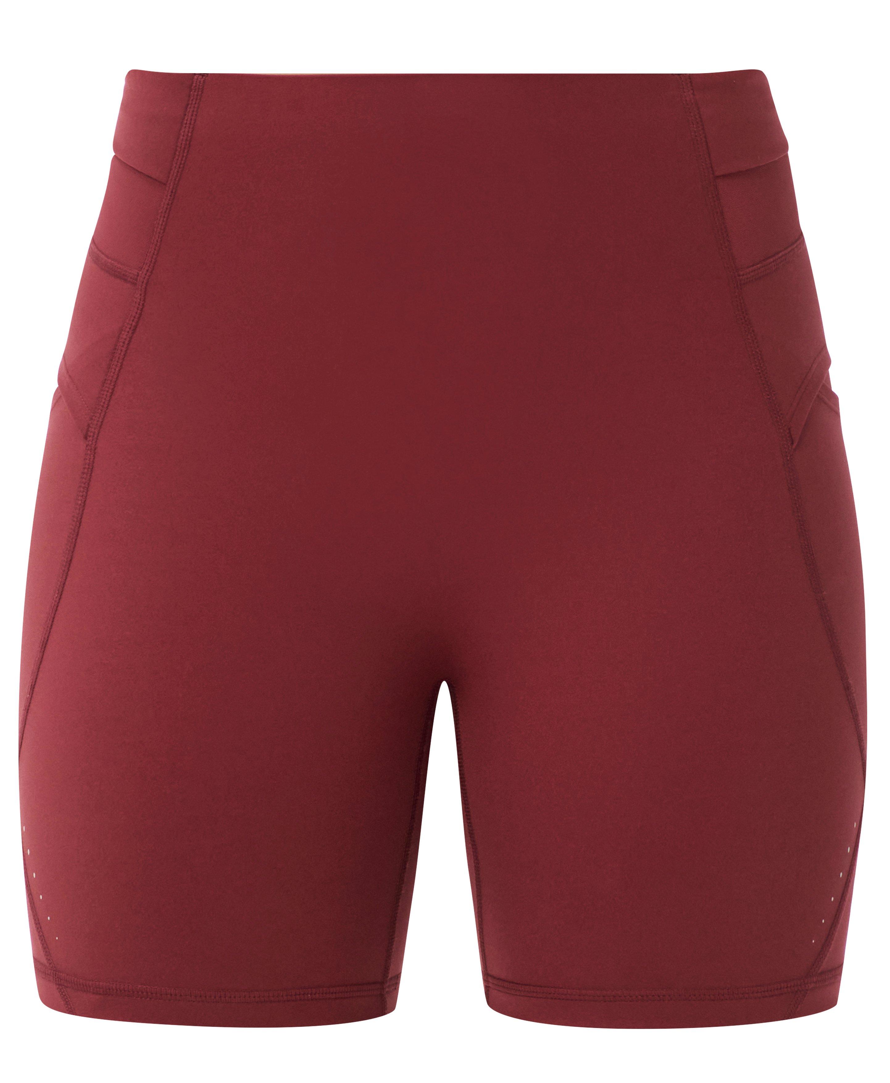 Runner's High Power 6" Shorts - Merlot Red - 6" Inseam