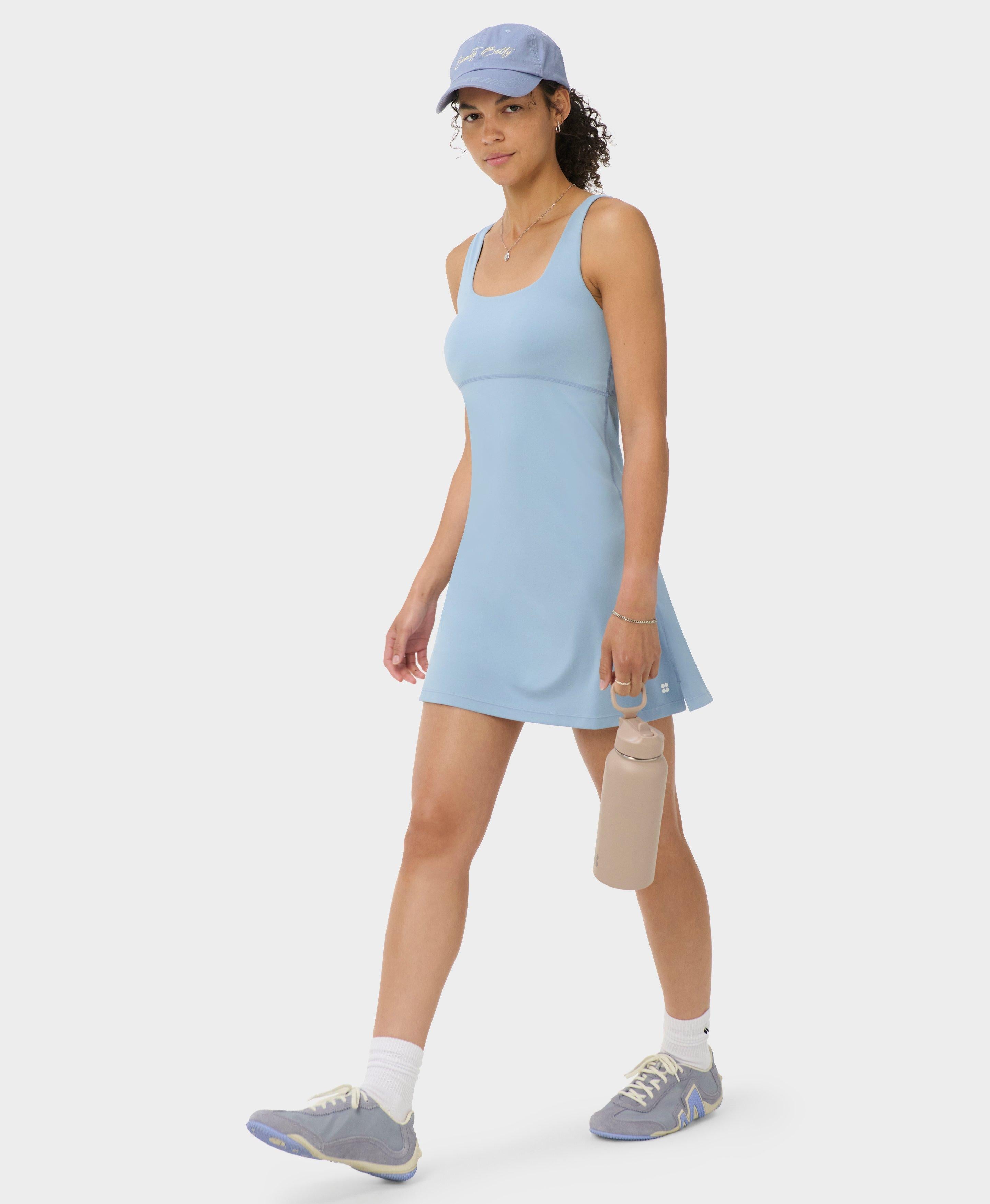 All Day Mini Dress - Laguna Blue