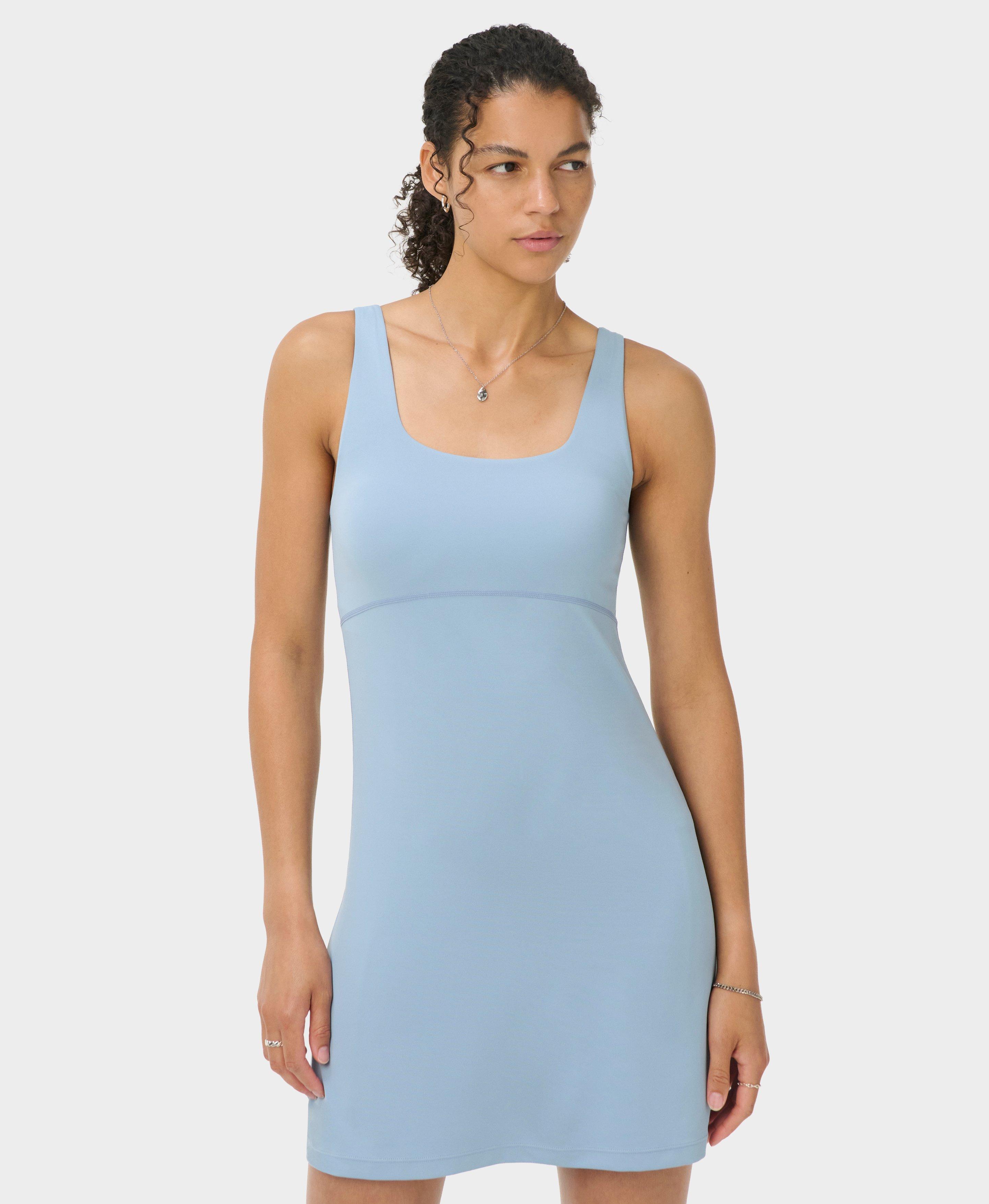 All Day Mini Dress - Laguna Blue
