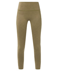 Ultimate Move 7/8 Marl Leggings - Khaki Brown Marl - 7/8 Length