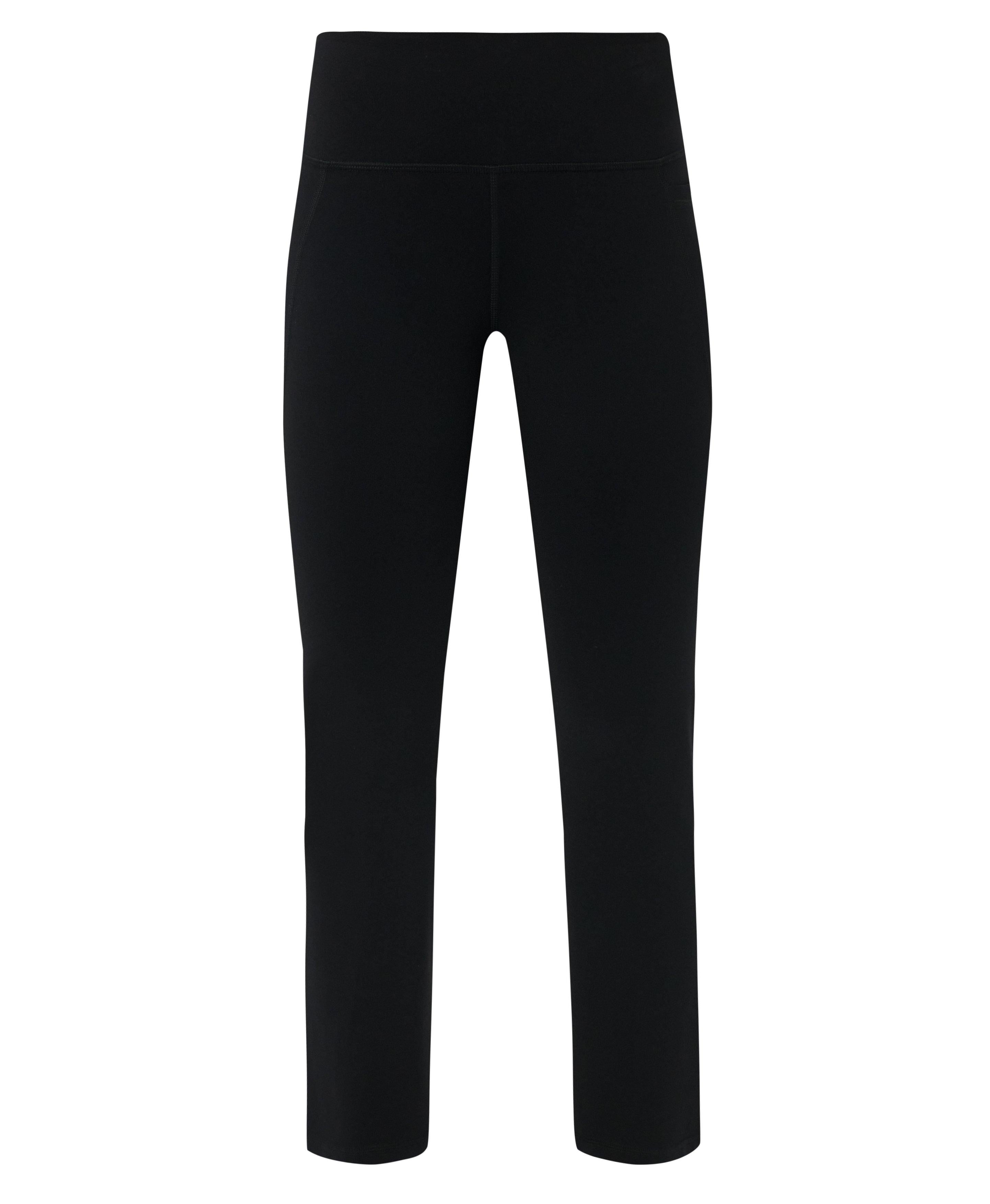 Ultimate Studio Yoga Crop Flared Pants - Black