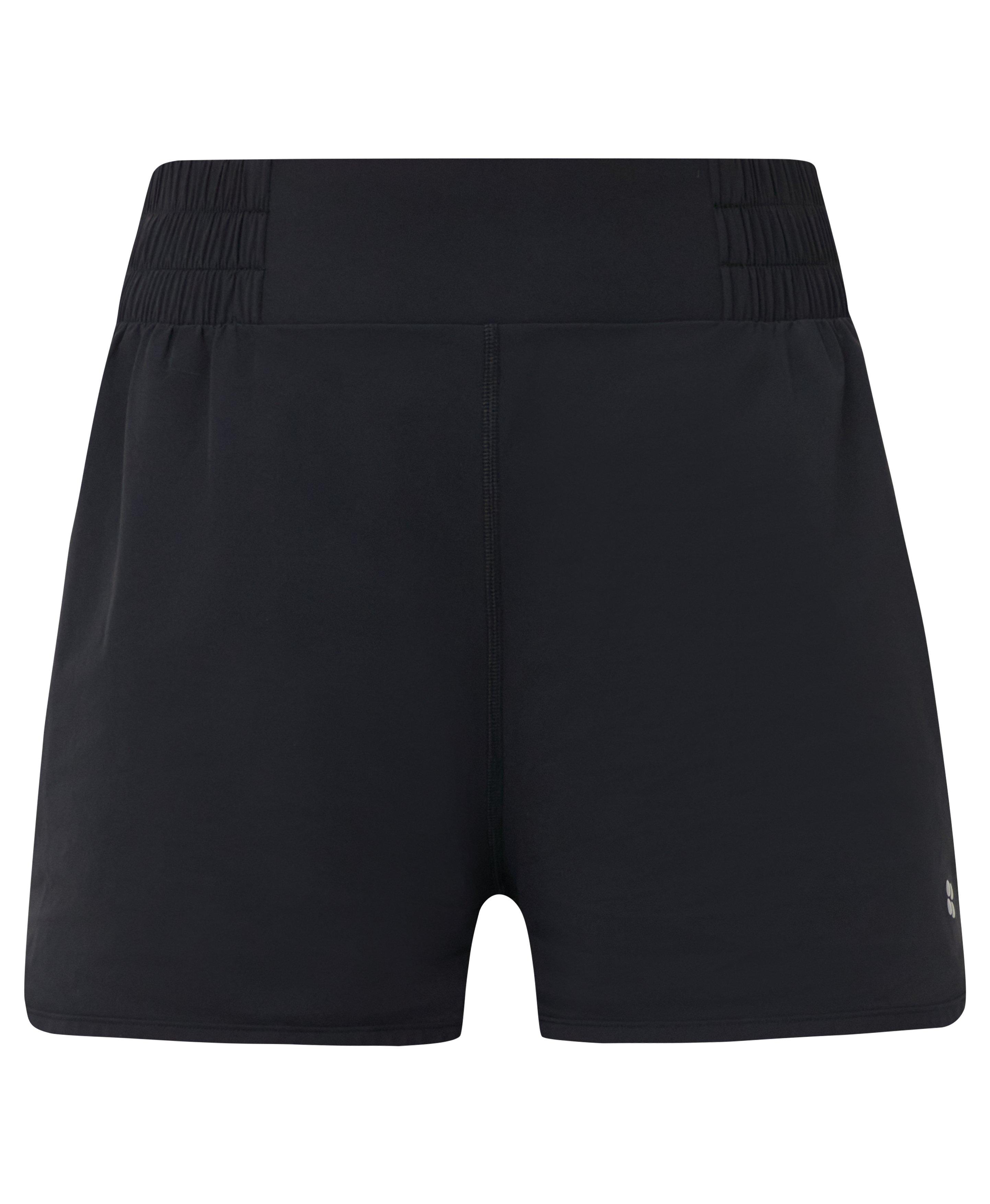 Running Shell Shorts - Black - 6" Inseam