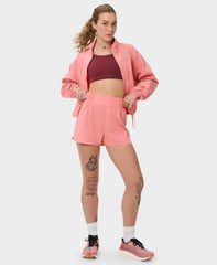 Running Shell Shorts - Melrose Pink - 6" Inseam