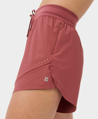 Runner's High Loose Shorts - Sienna Pink - Shorts