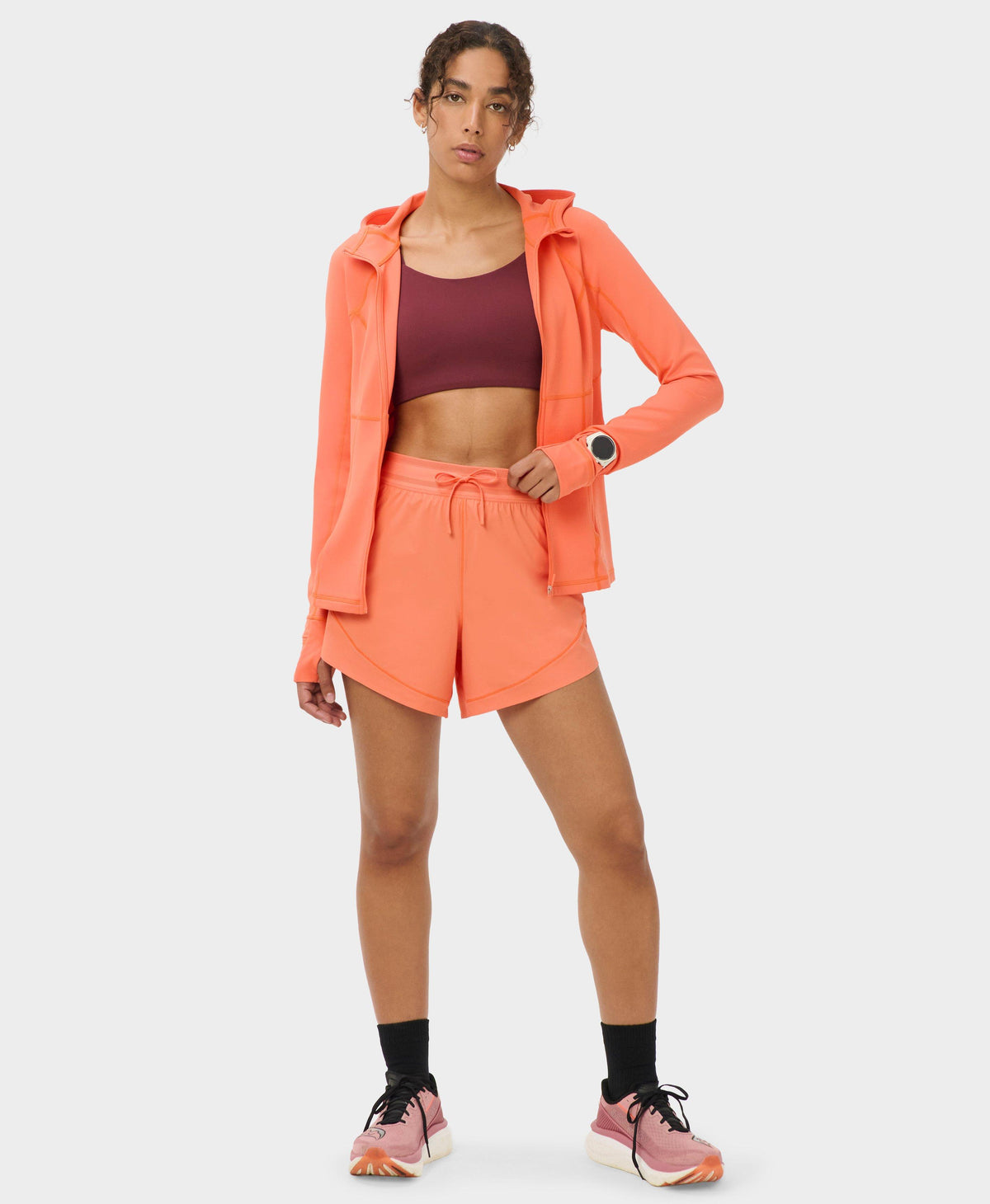 Runner's High Loose Shorts - Tuscan Orange - Shorts