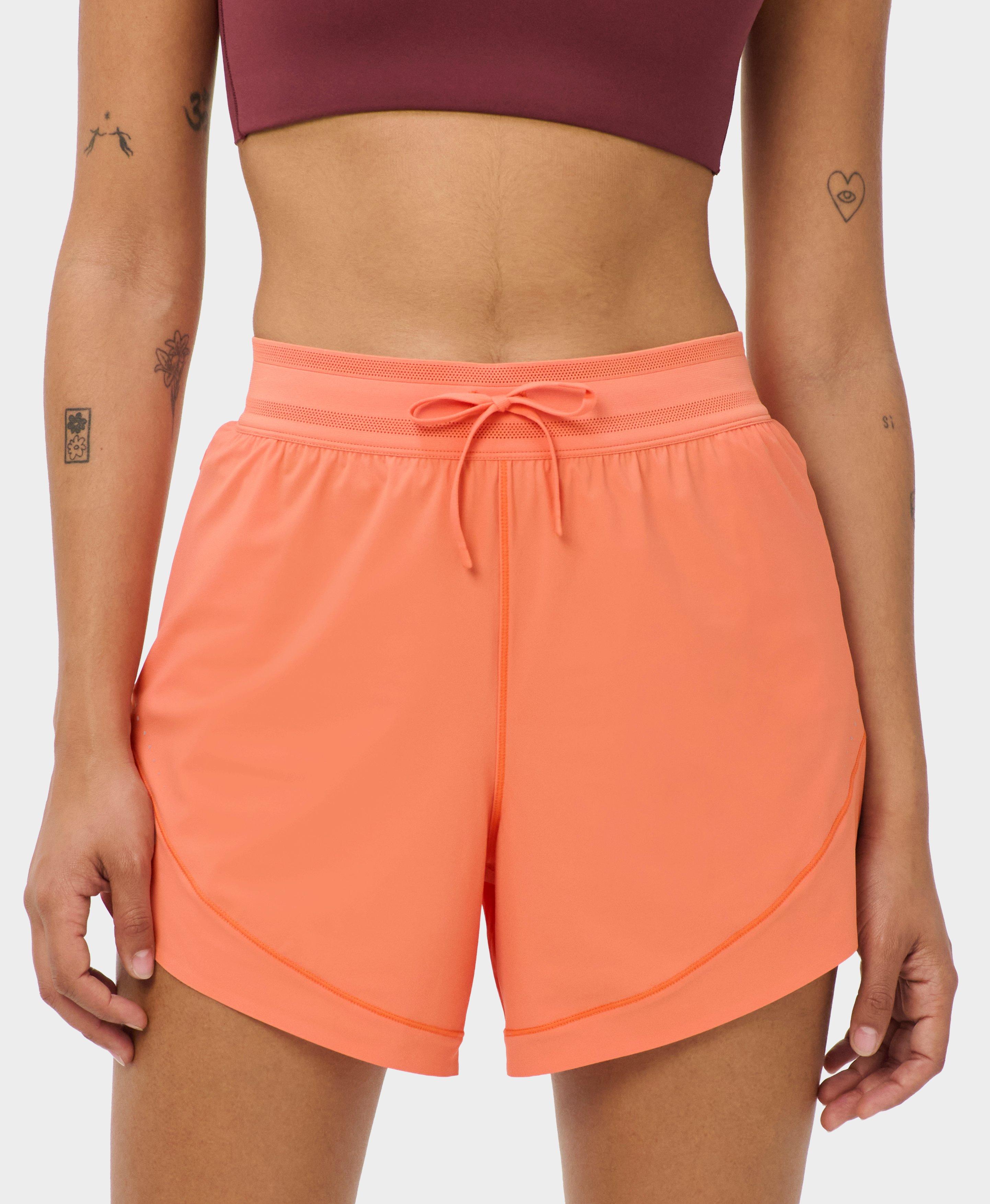 Runner's High Loose Shorts - Tuscan Orange - Shorts
