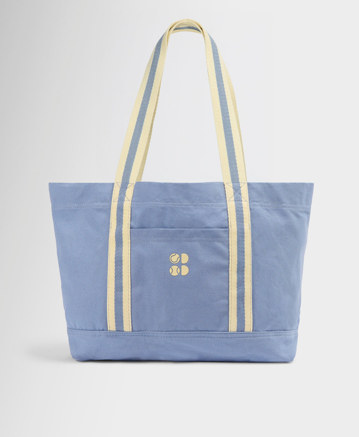 Canvas Tote Bag - Laguna Blue Butterscotch Yellow