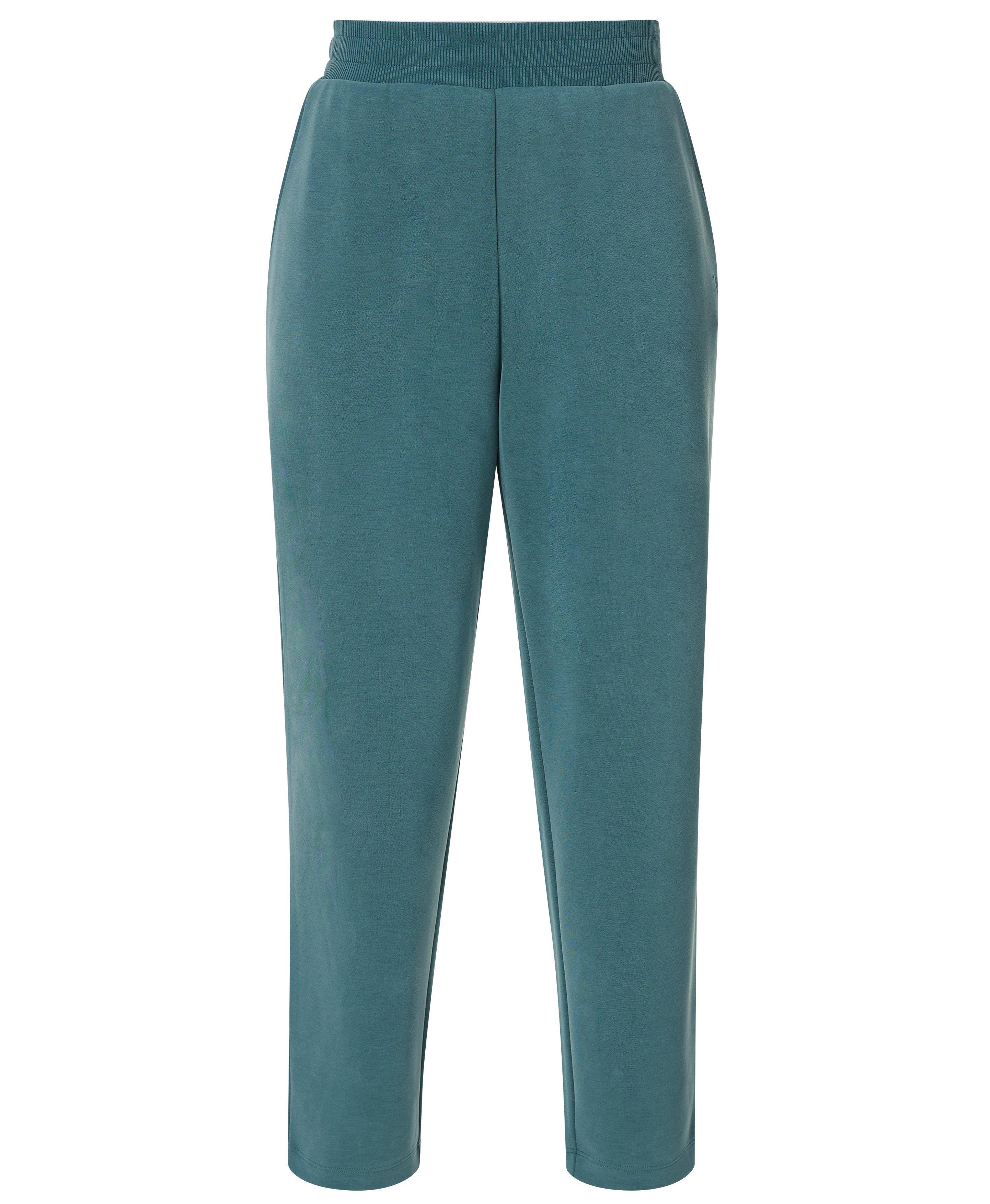 Sand Wash Rib Mix Tapered Track Pants - Deep Green