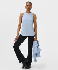 Burnout Stripe Run Tank - Laguna Blue
