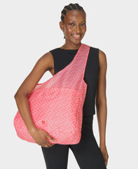 Packable Tote Bag - Pink SB Dot Print