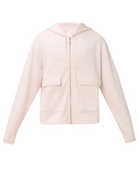 Sand Wash CloudWeight Zip-Up Hoodie - Sundust Pink