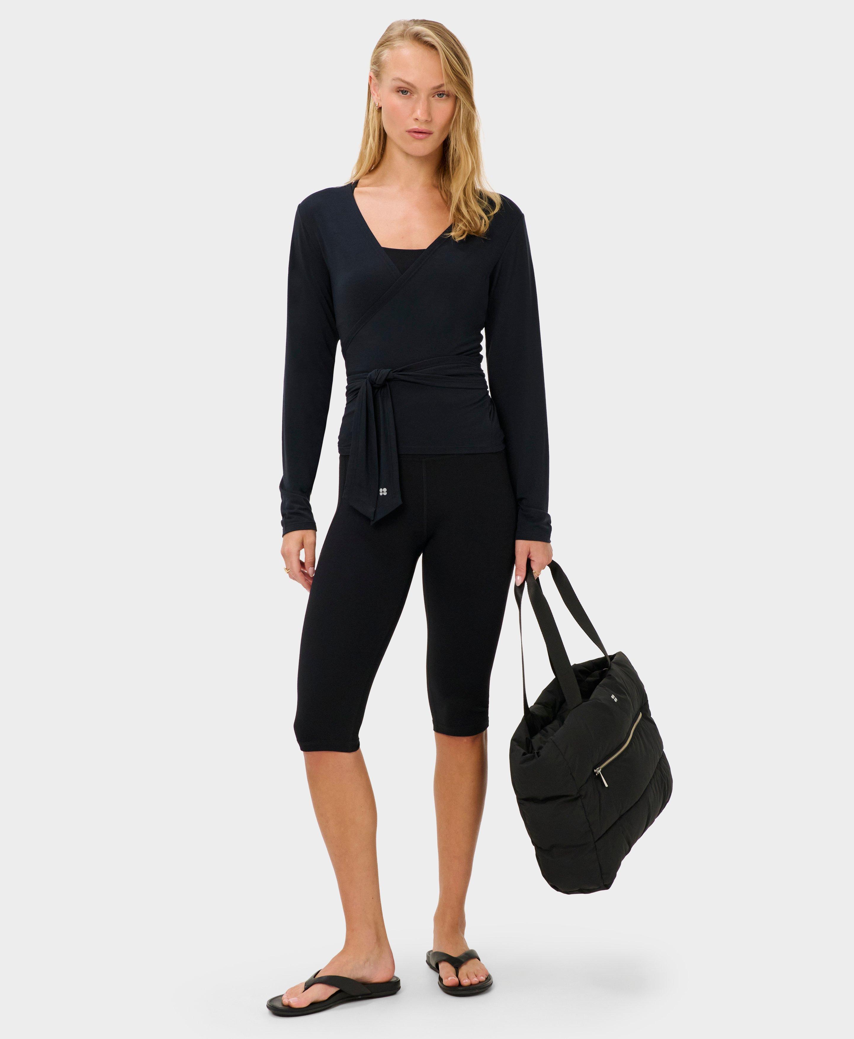 Soft Flow Studio Wear Your Way Long Sleeve Tee - Black