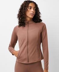 Ultimate Studio Zip-Up - Chestnut Brown