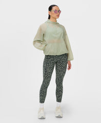 Water Resistant Sheer Pullover - Pastel Green