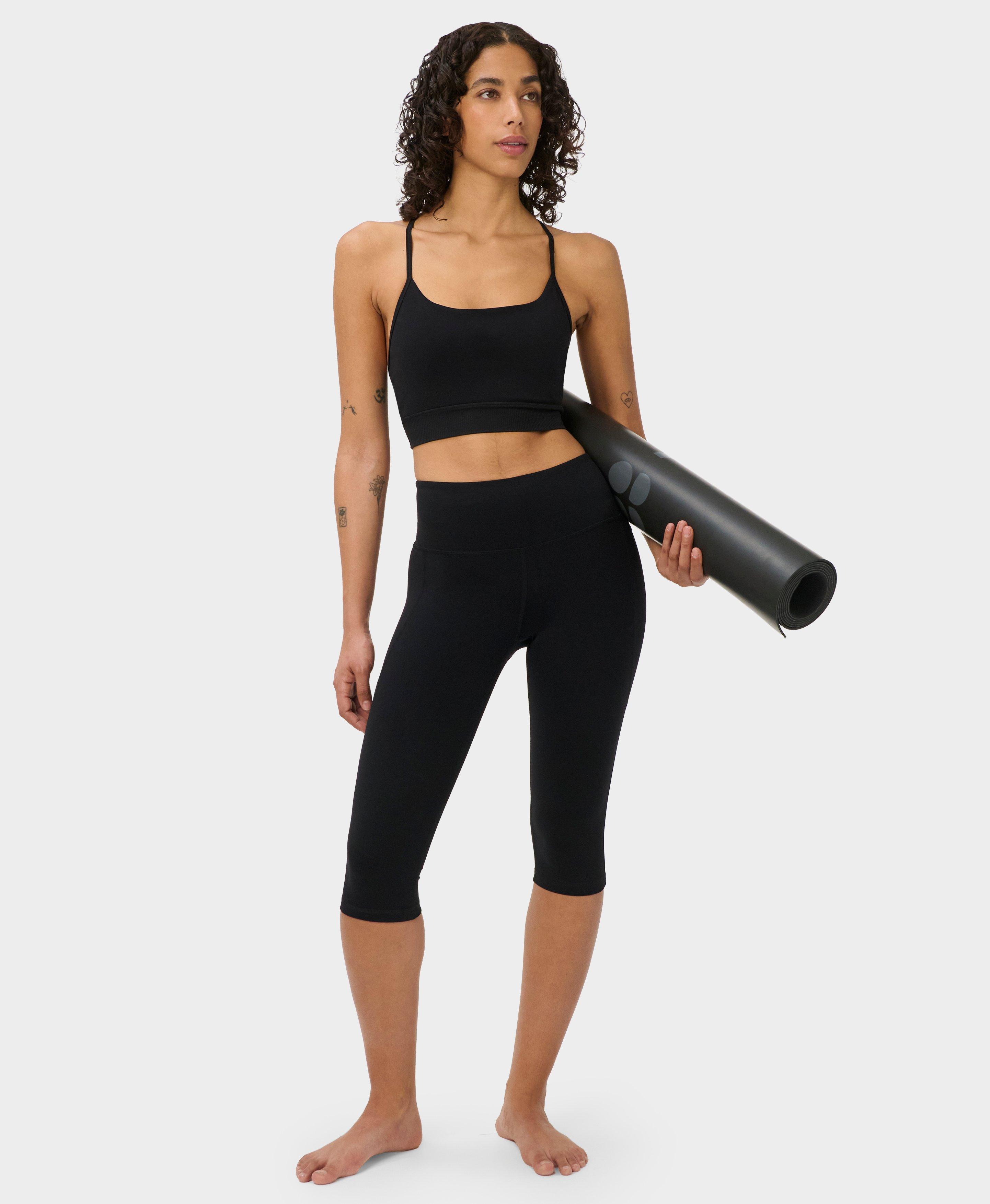 Ultimate Studio Yoga Capri Legging - Black - Capri