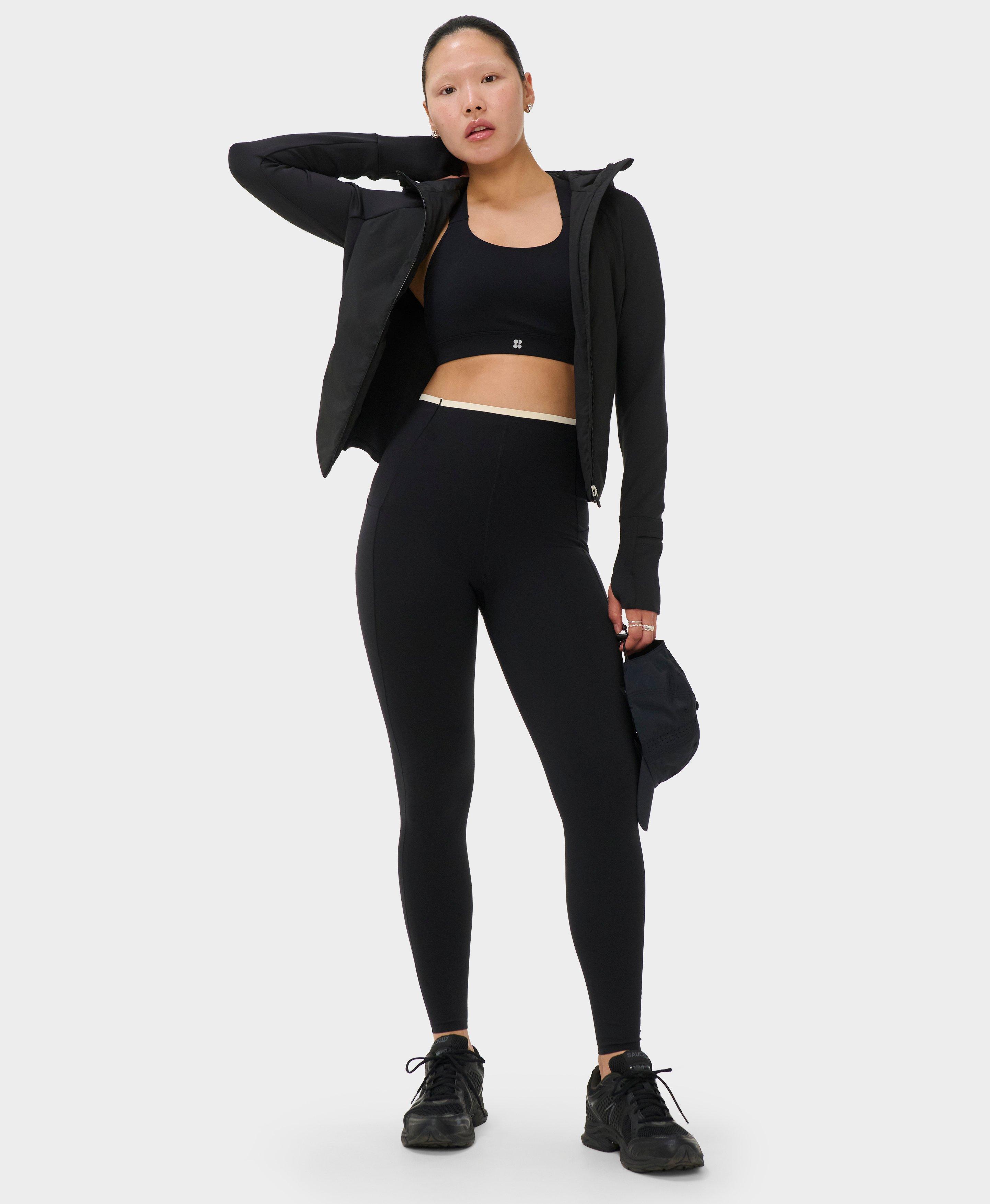 Power UltraSculpt Laser Cut Leggings - Black - Full Length