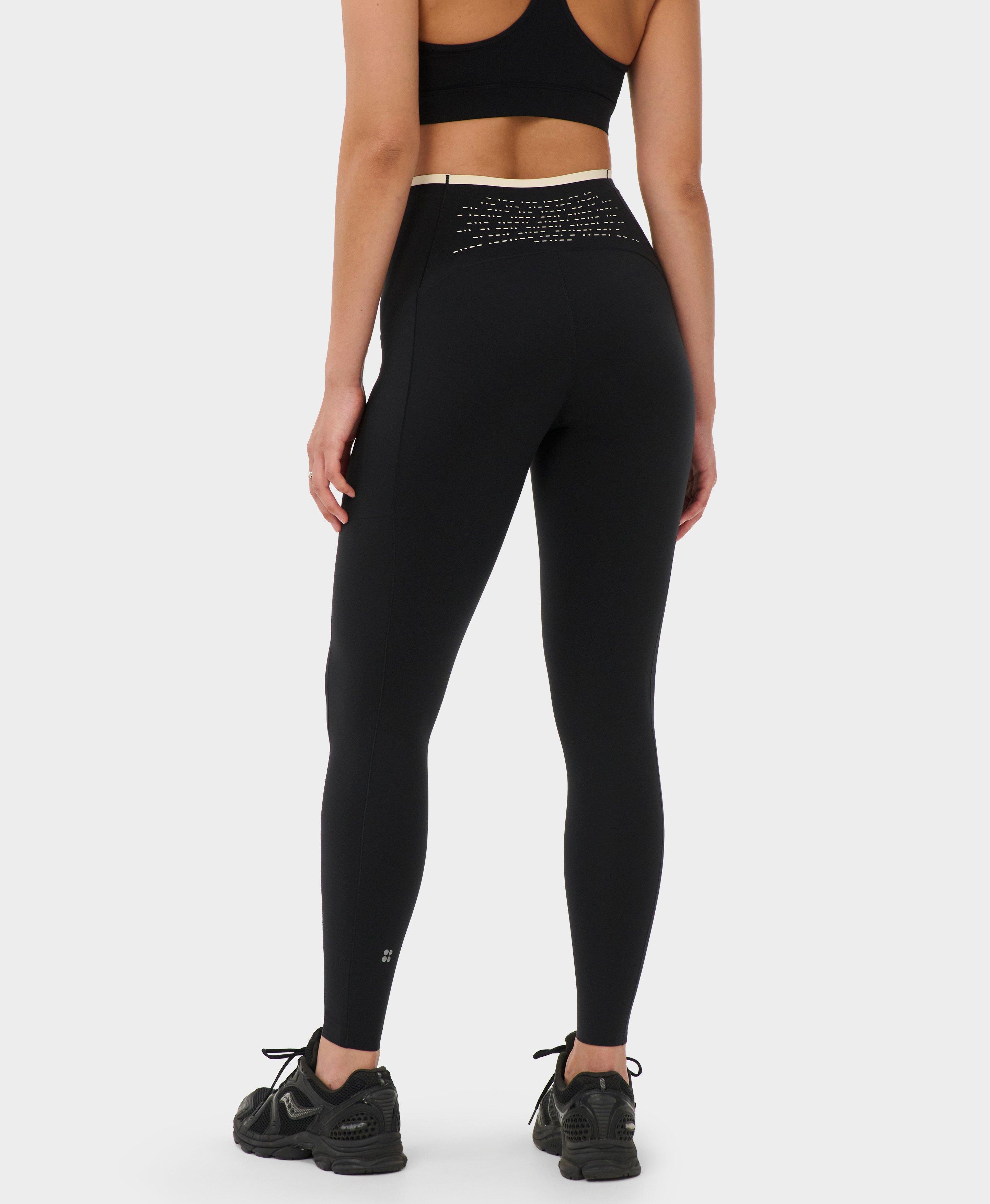 Power UltraSculpt Laser Cut Leggings - Black - Full Length