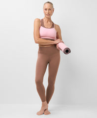 Ultimate Studio 7/8 Ruched Leggings - Chestnut Brown - 7/8 Length