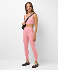 Ultimate Studio 7/8 Ruched Leggings - DarkDecoPink - 7/8 Length
