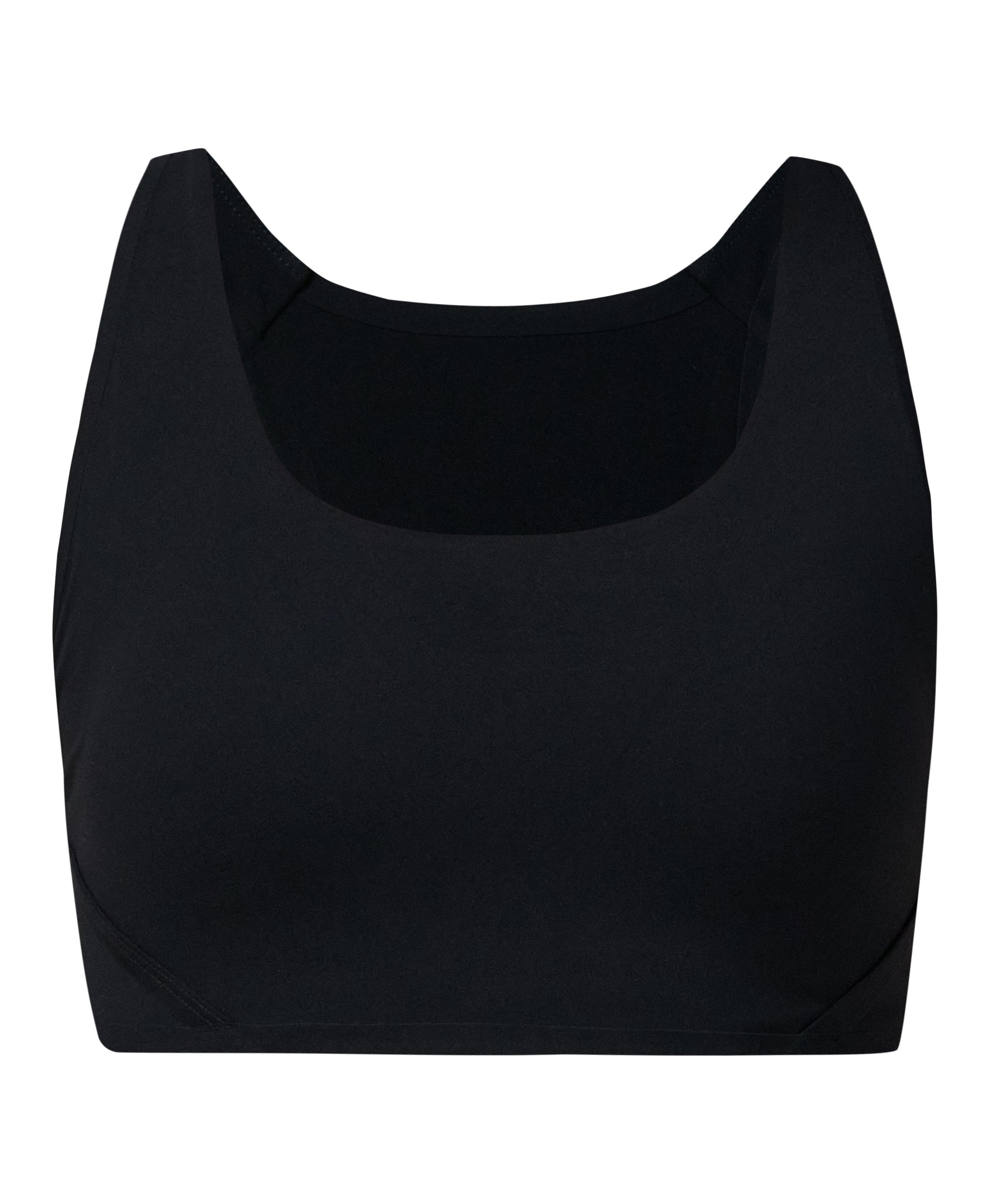 Power Racerback Wrap Sports Bra - Black