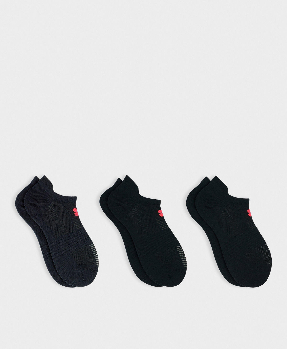 Lightweight Sneaker Socks 3 Pack - Black