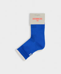 Crew Running Socks 2 Pack - Prussian Blue French Navy Blue
