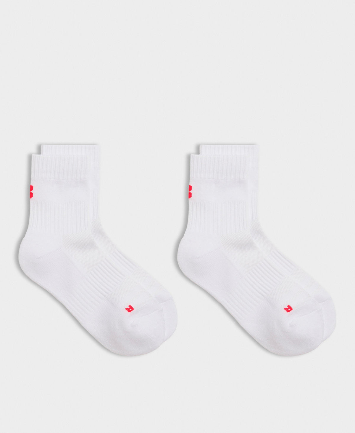 Crew Running Socks 2 Pack - White