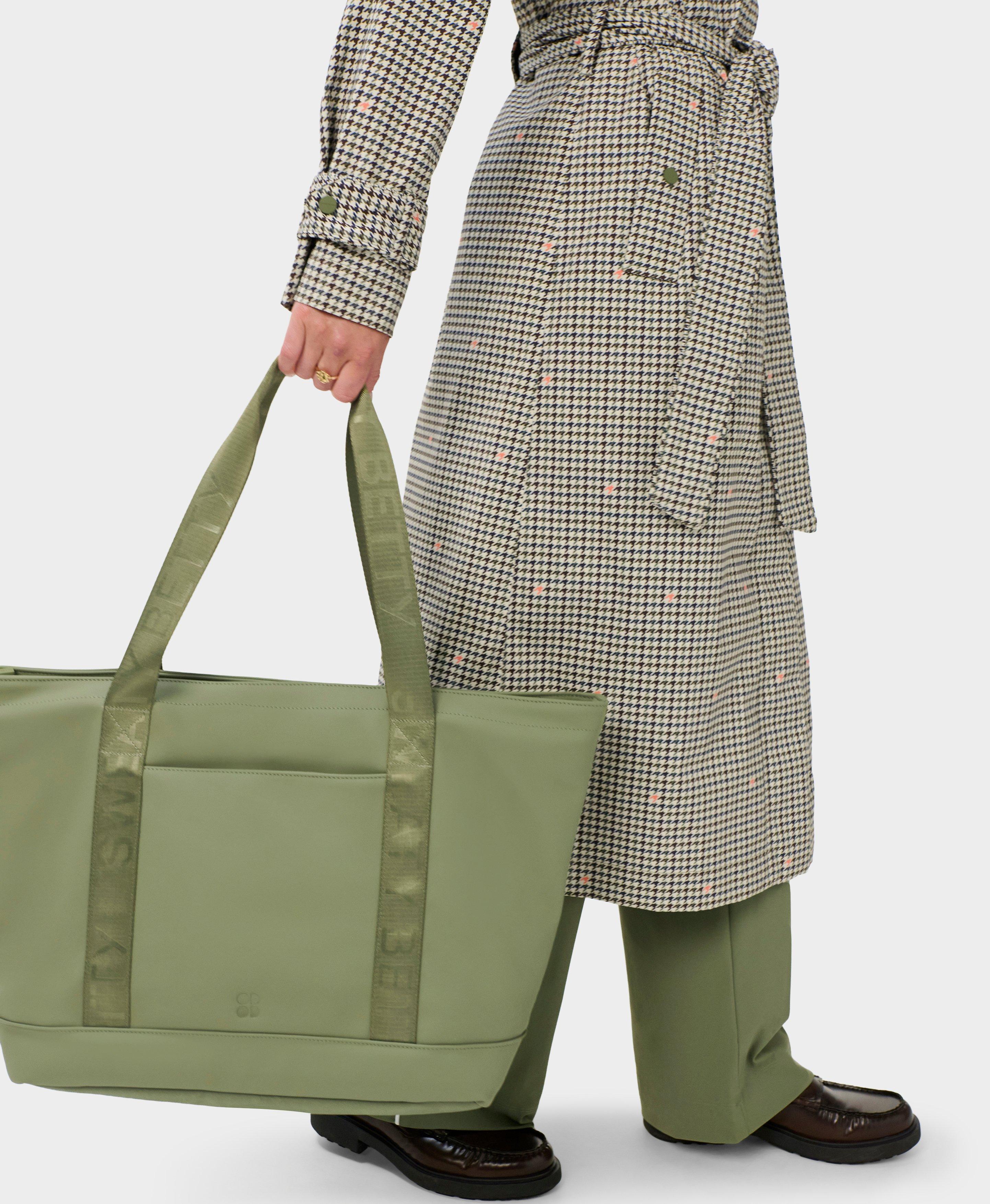 City Goer Tote Bag - Bracken Green