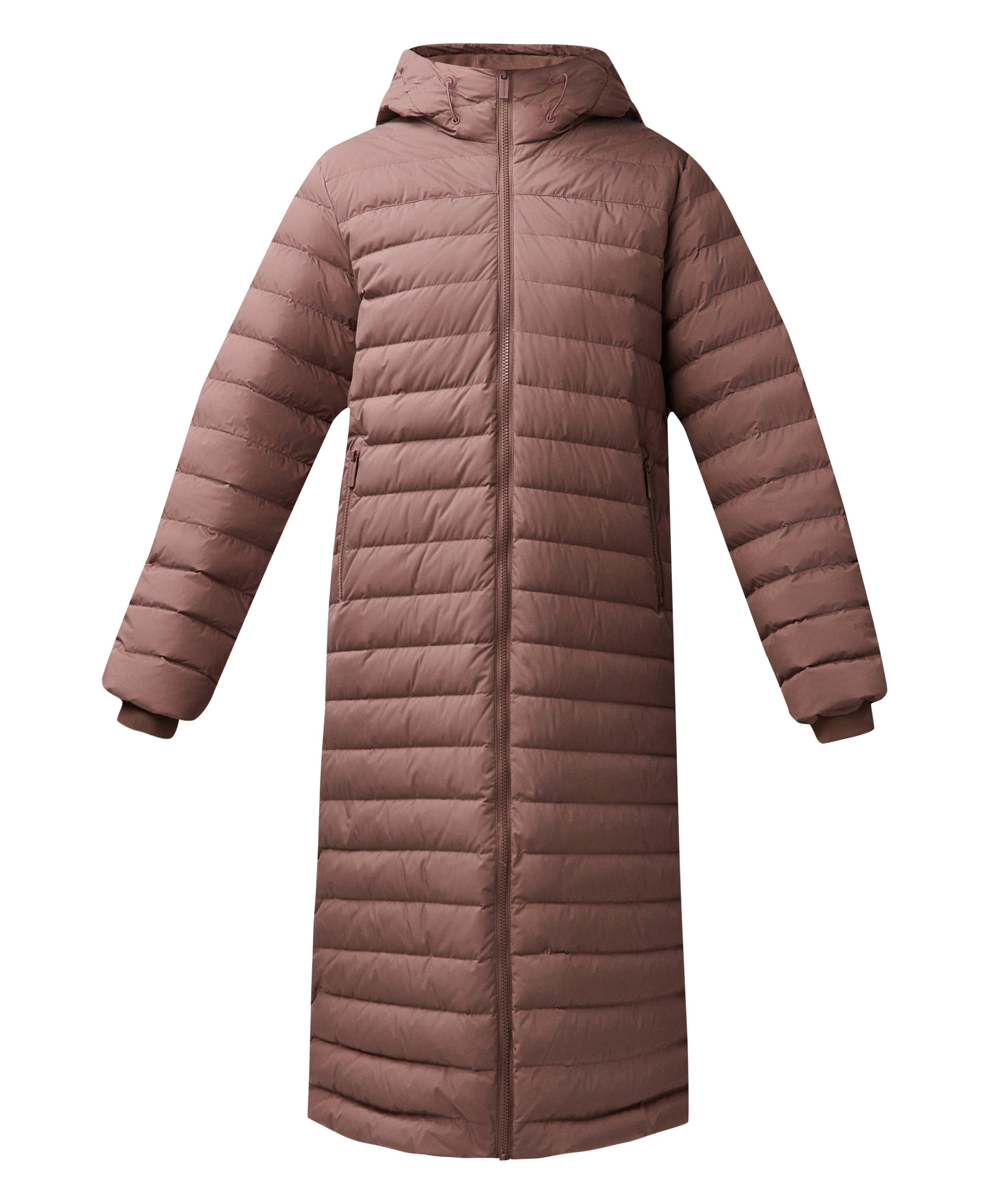 Nimbus Lightweight Longline Puffer - Chestnut Brown
