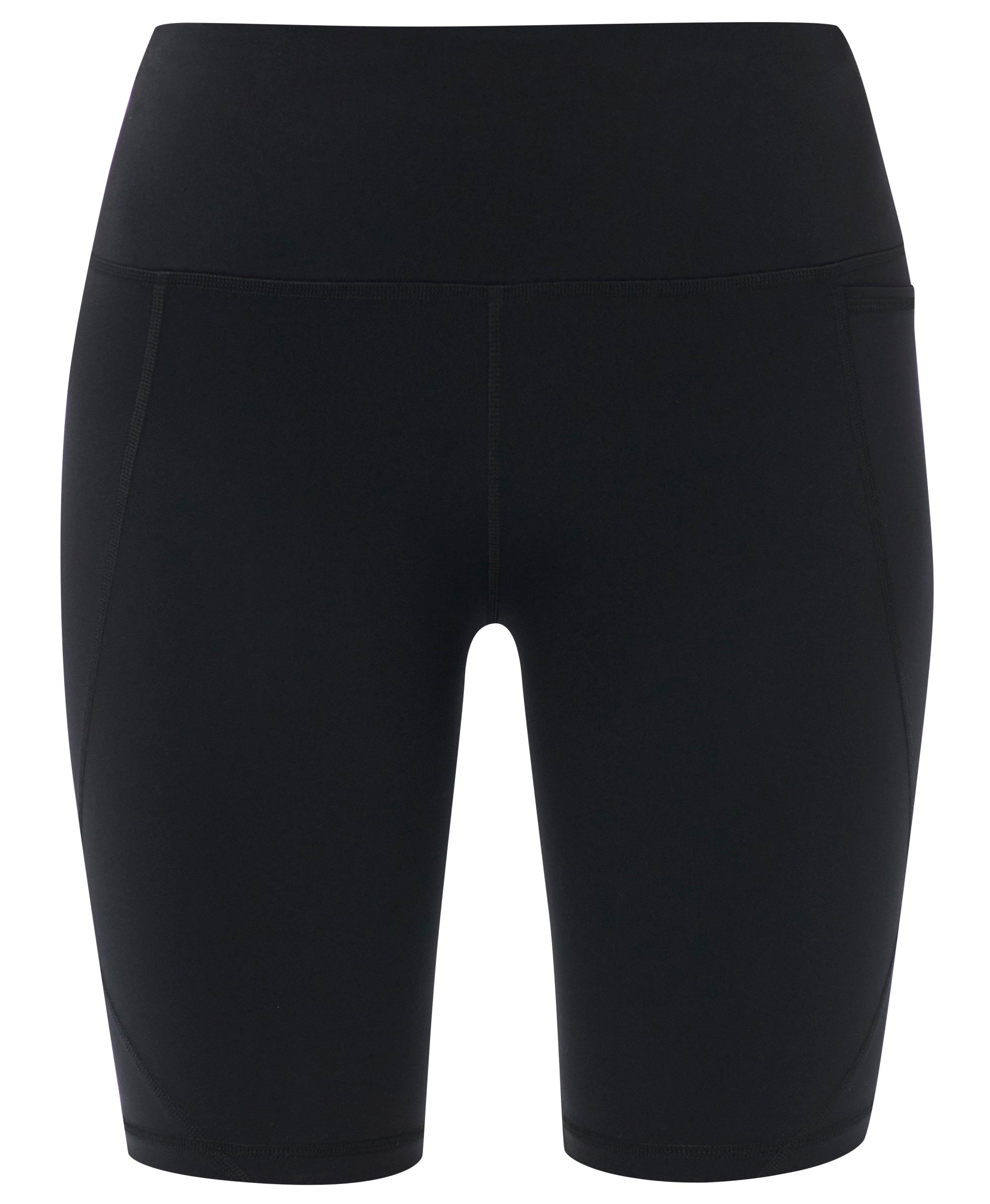 Power 9" Biker Shorts - Black - 9" Inseam