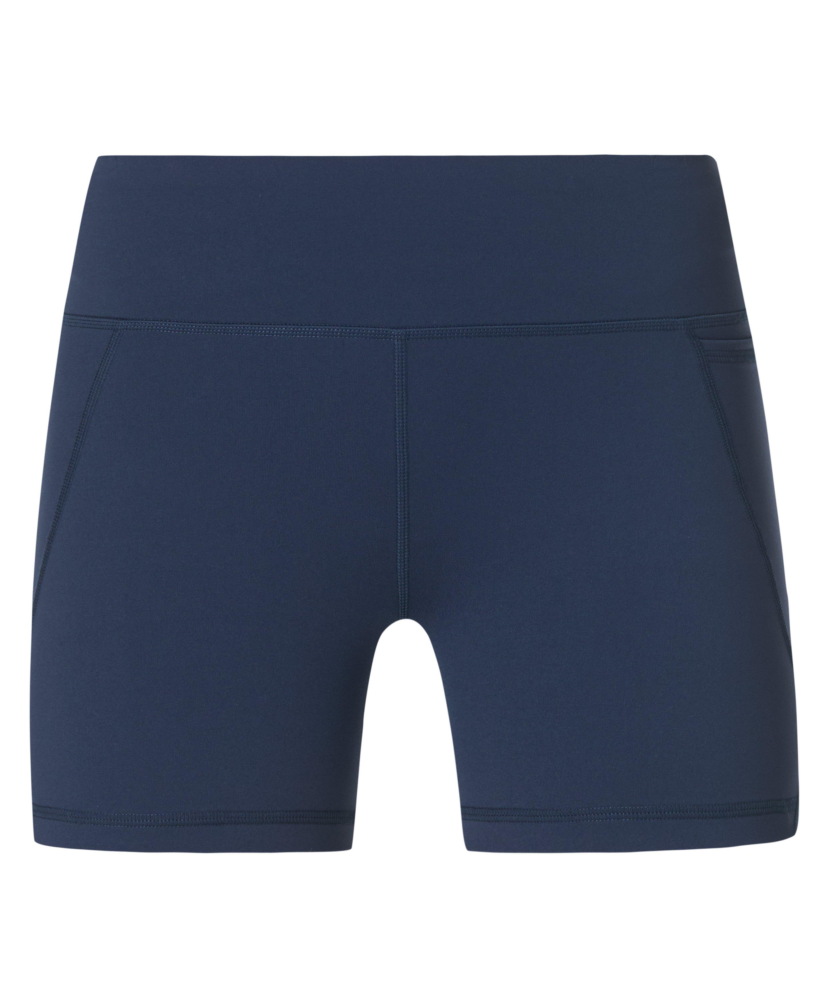 Power 4" Biker Shorts - Navy Blue - 4" Inseam