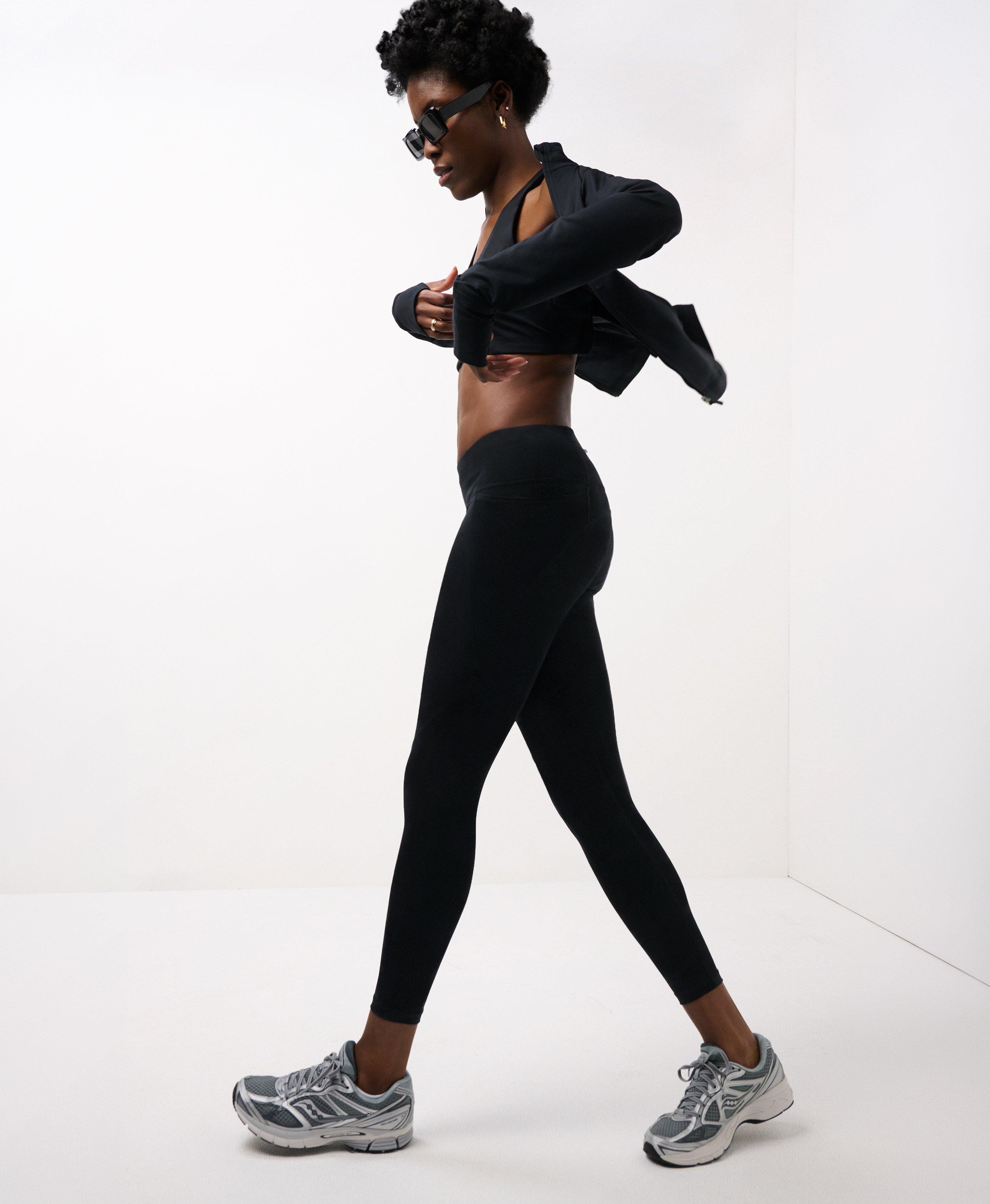 Power Workout Leggings - Black - Full Length