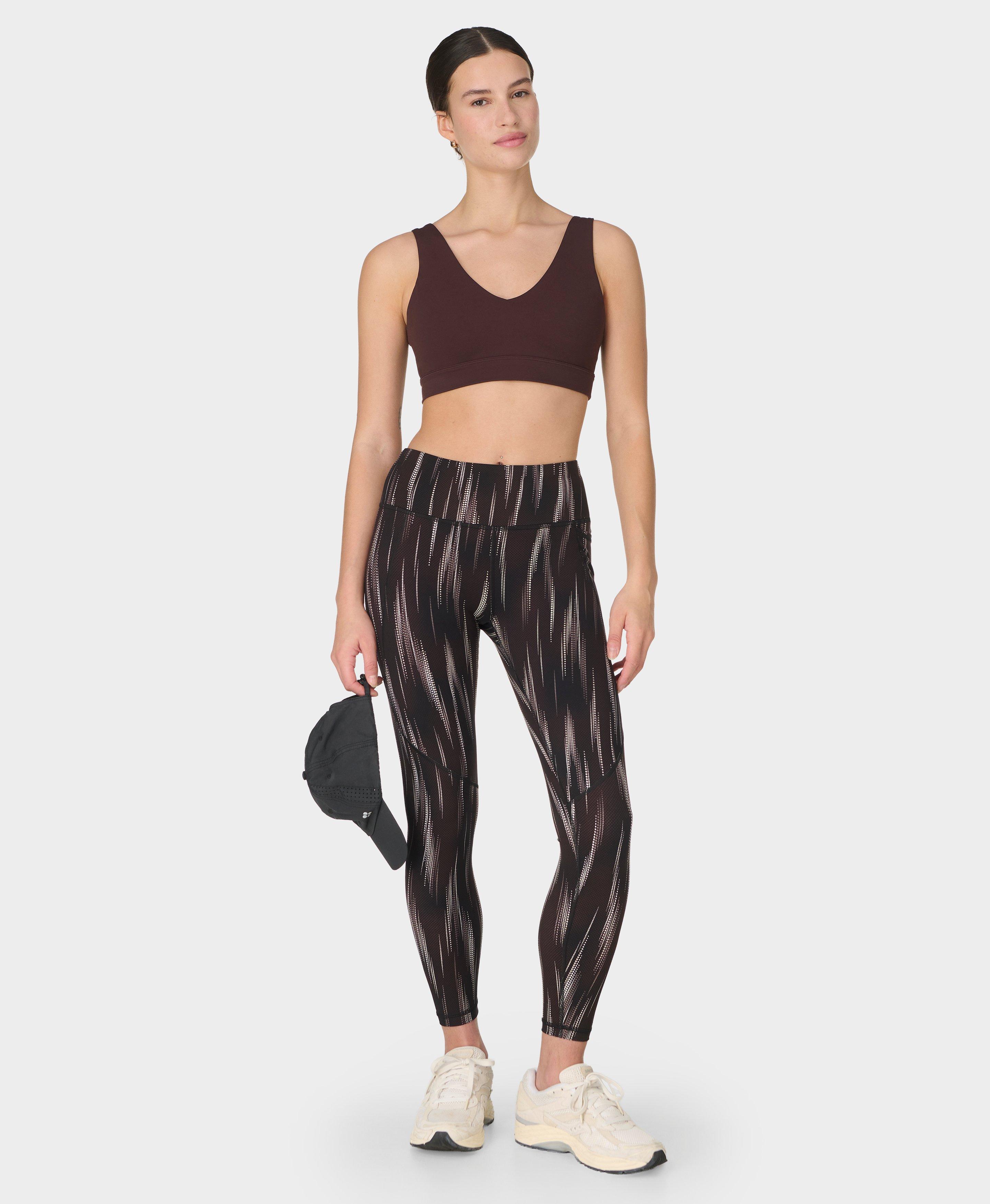 Power 7/8 Workout Leggings - Nori Green - 7/8 Length