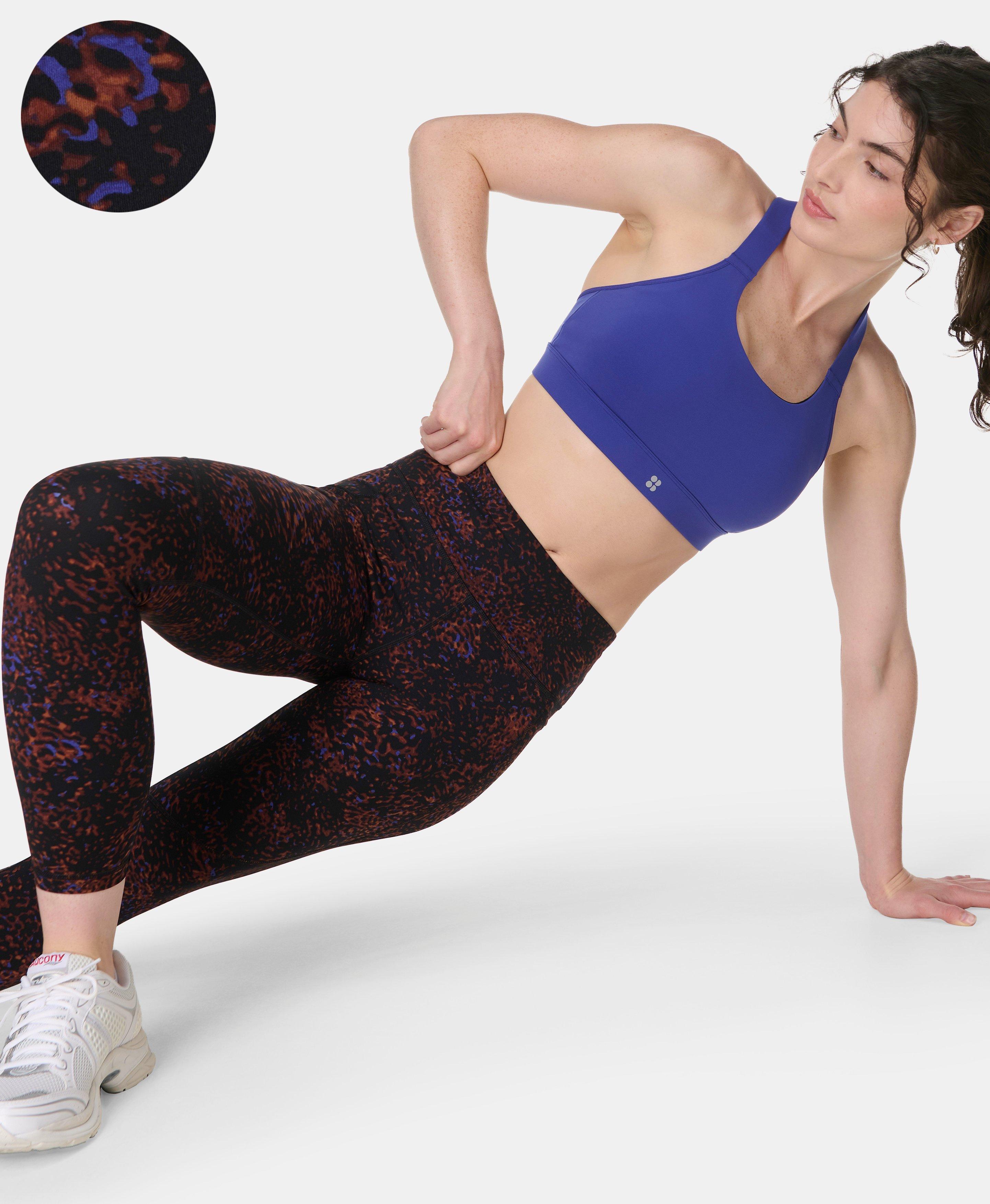Power 7/8 Workout Leggings - Black - 7/8 Length