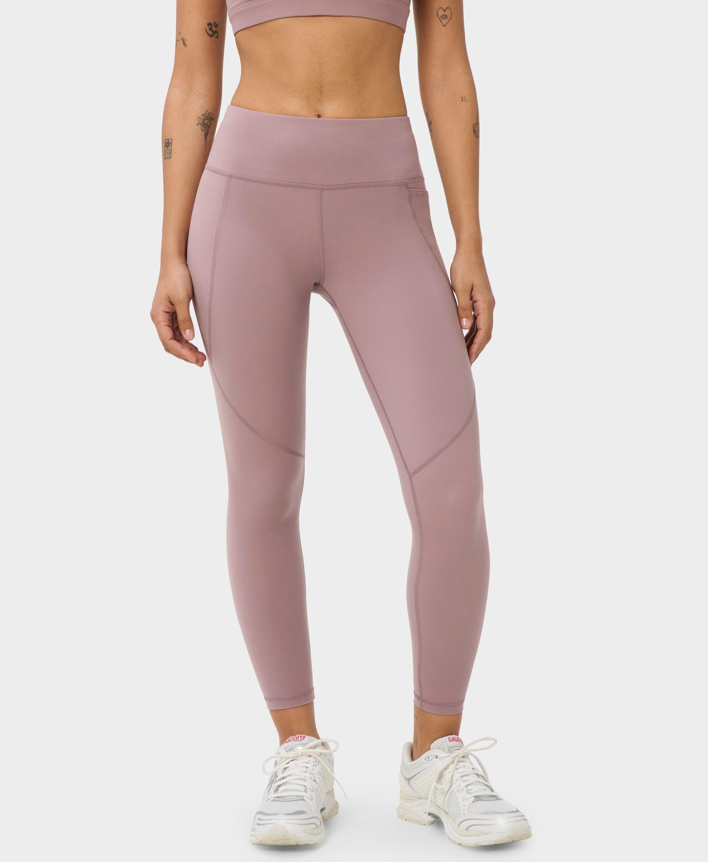 Power 7/8 Workout Leggings - Duskberry Purple - 7/8 Length