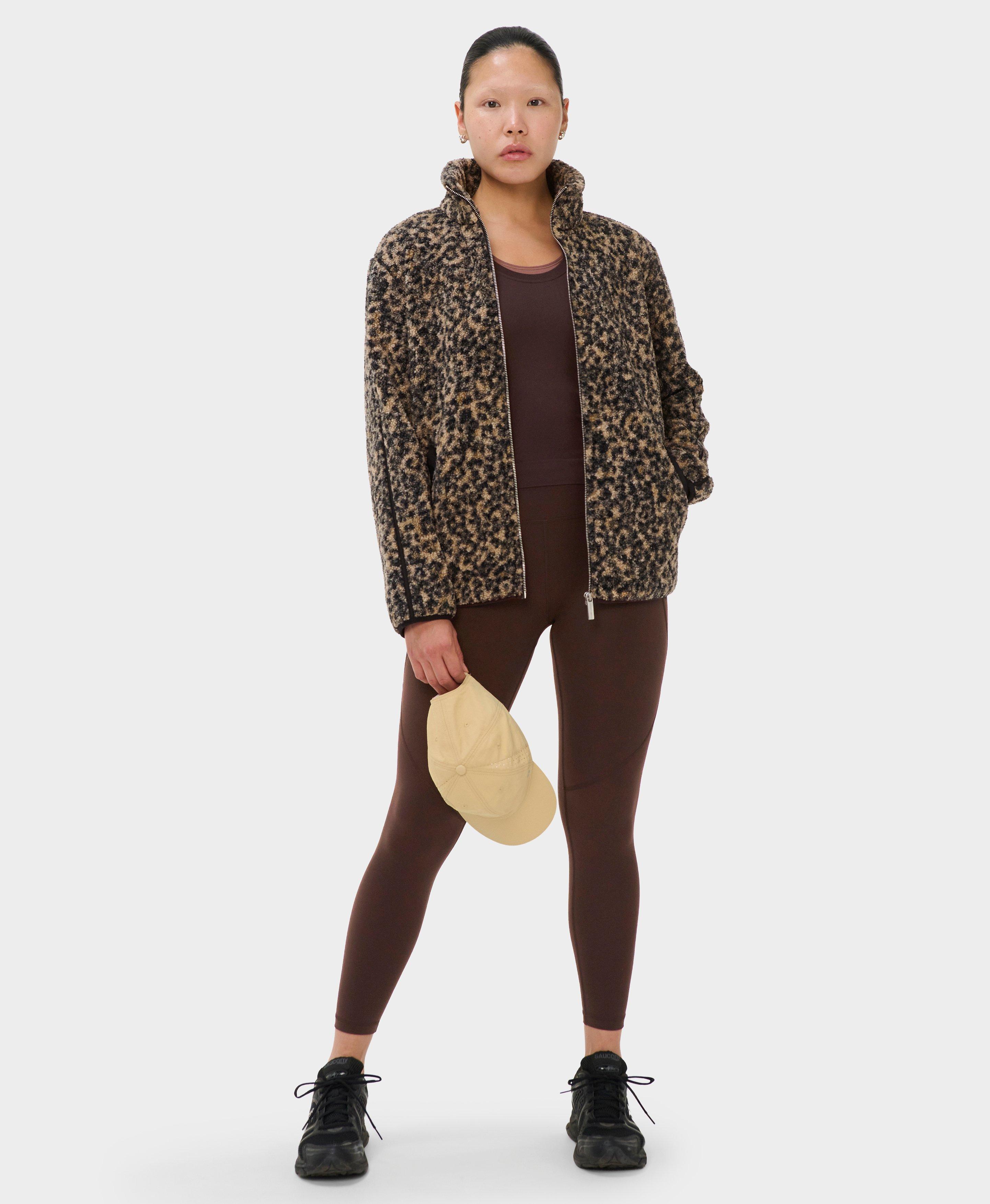 Power 7/8 Workout Leggings - Espresso Brown - 7/8 Length