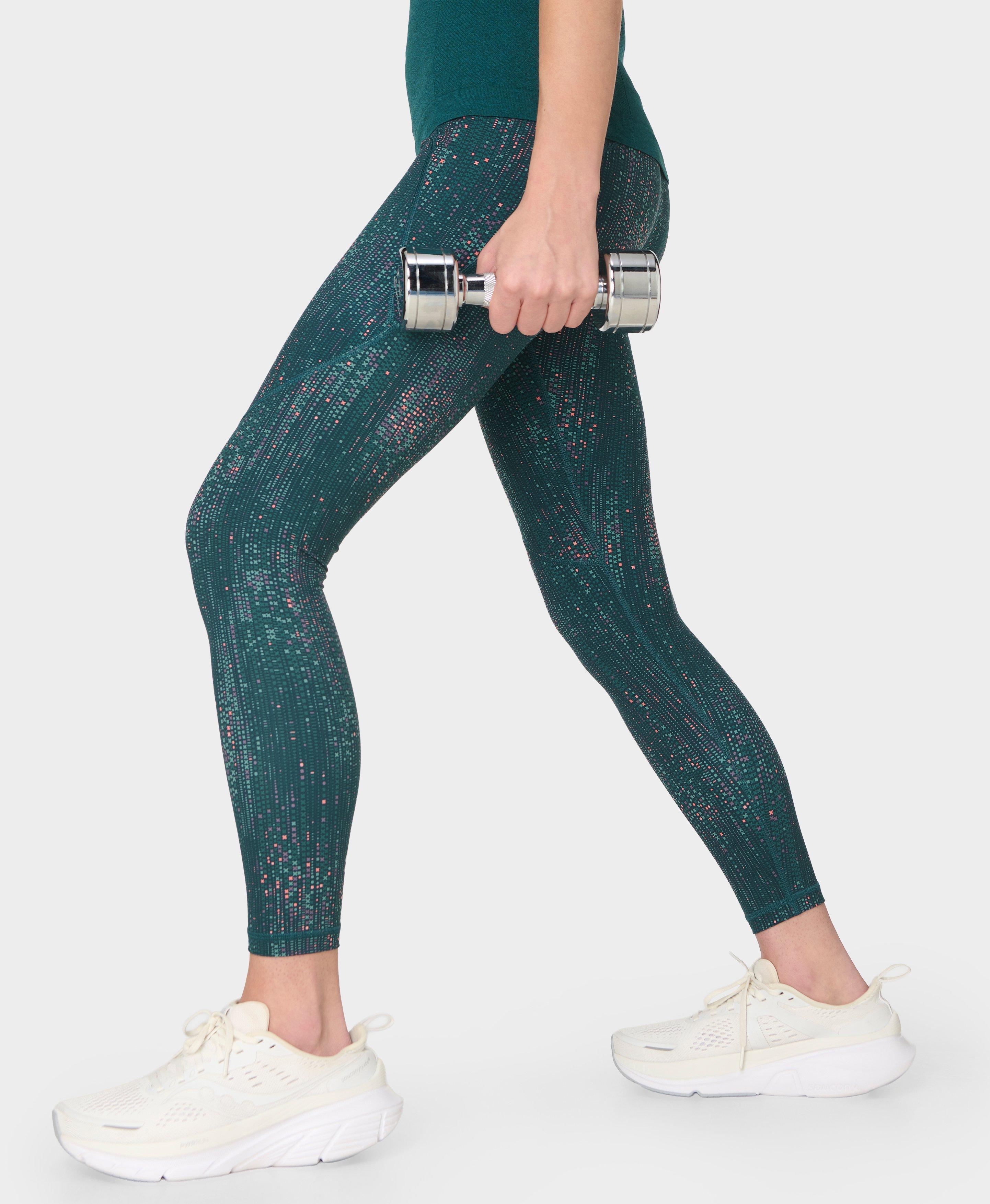 Power 7/8 Workout Leggings - Black - 7/8 Length
