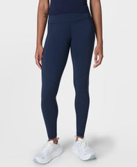 Power Workout Leggings - Navy Blue - Full Length