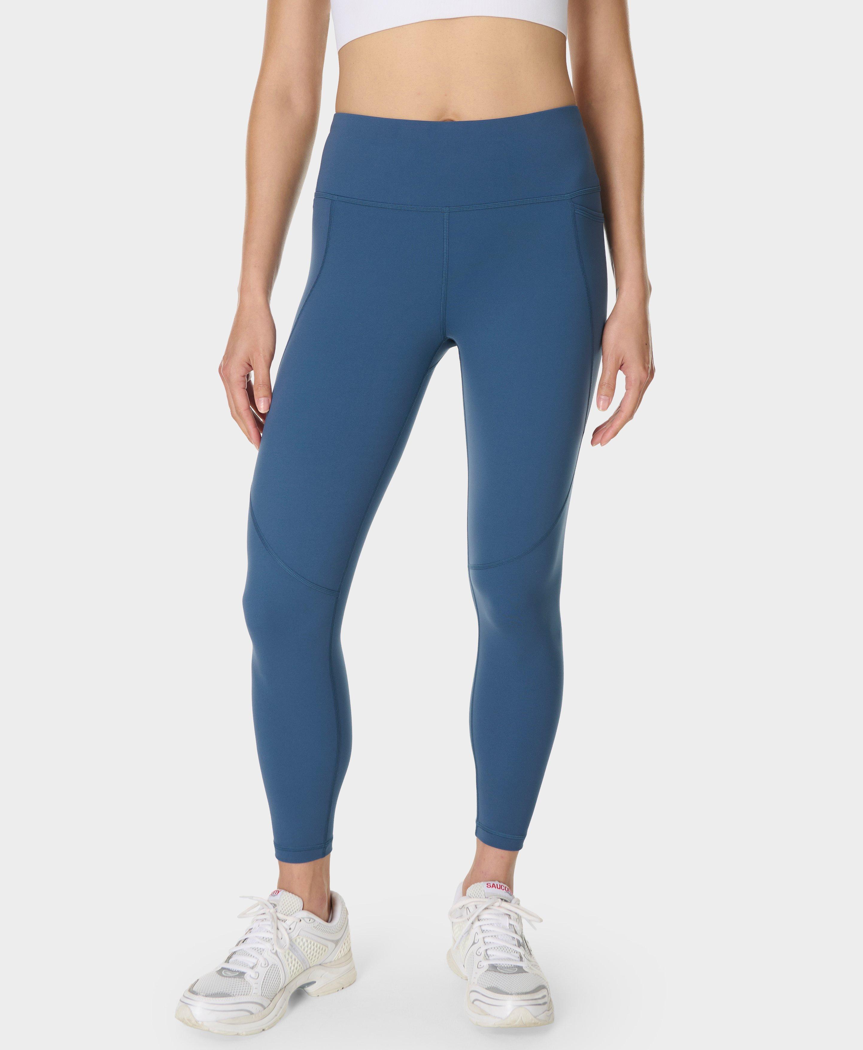Power 7/8 Workout Leggings - Nordic Blue - 7/8 Length