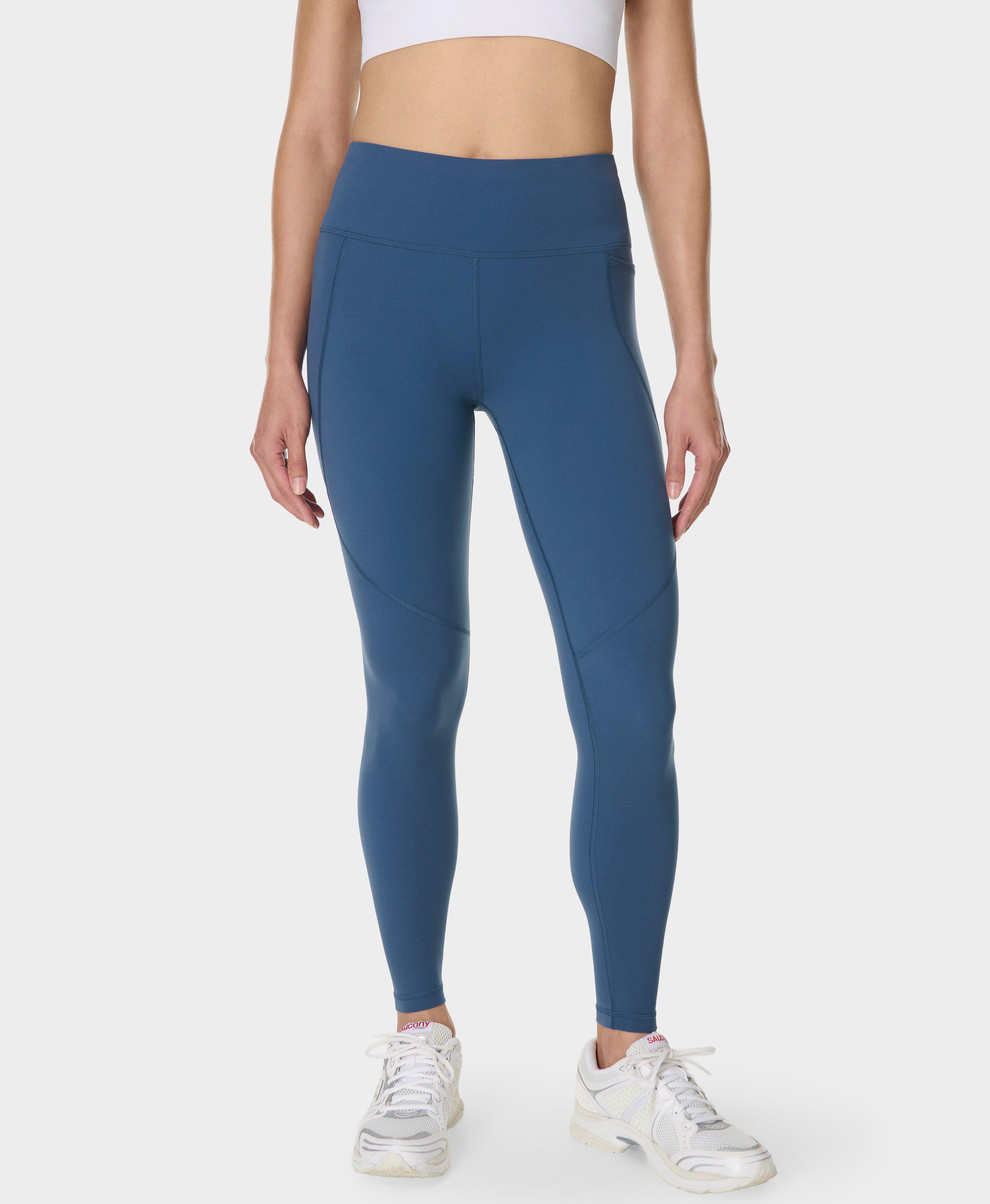 Power Workout Leggings - Nordic Blue - Full Length