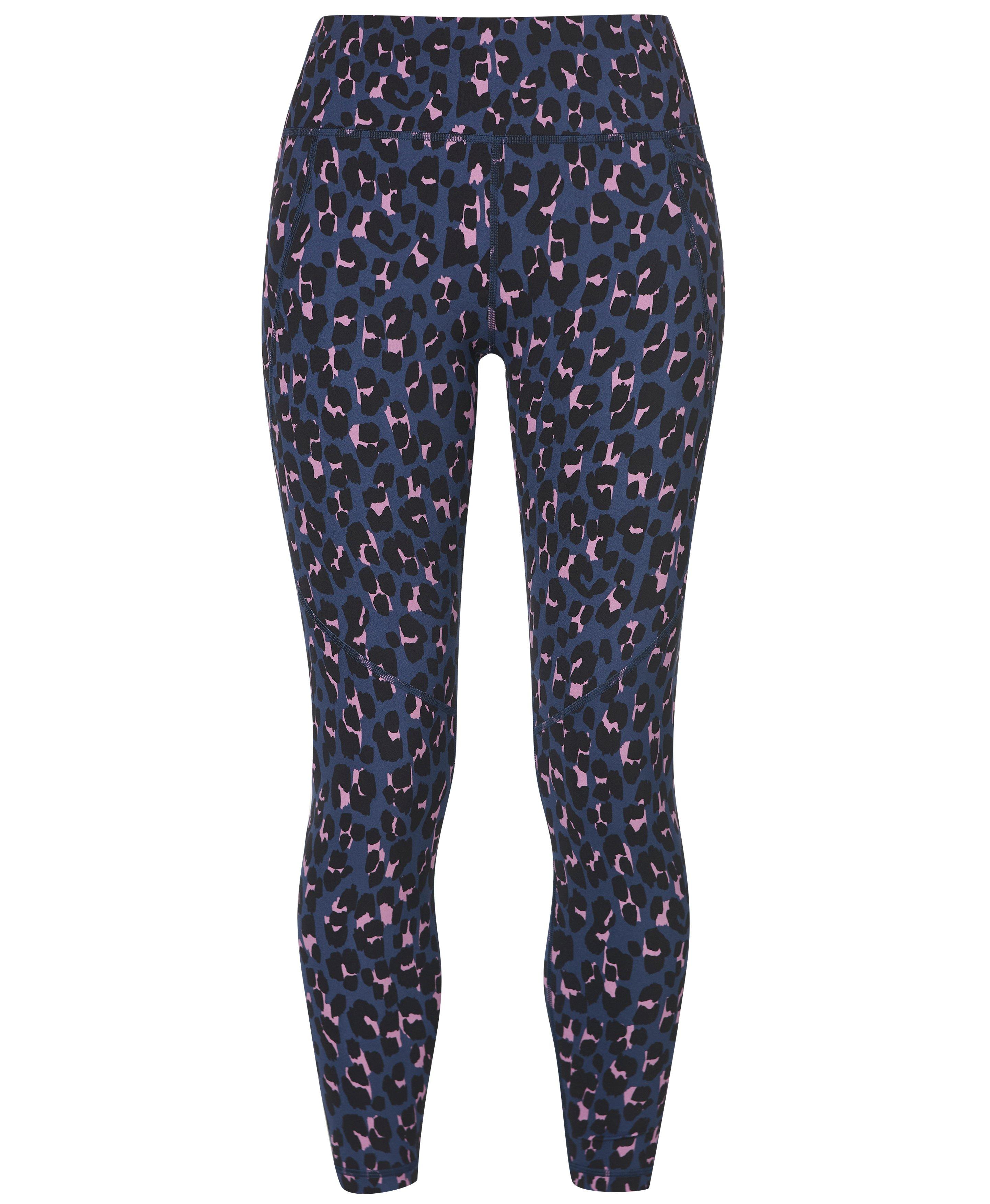 Power 7/8 Workout Leggings - Navy Blue - 7/8 Length
