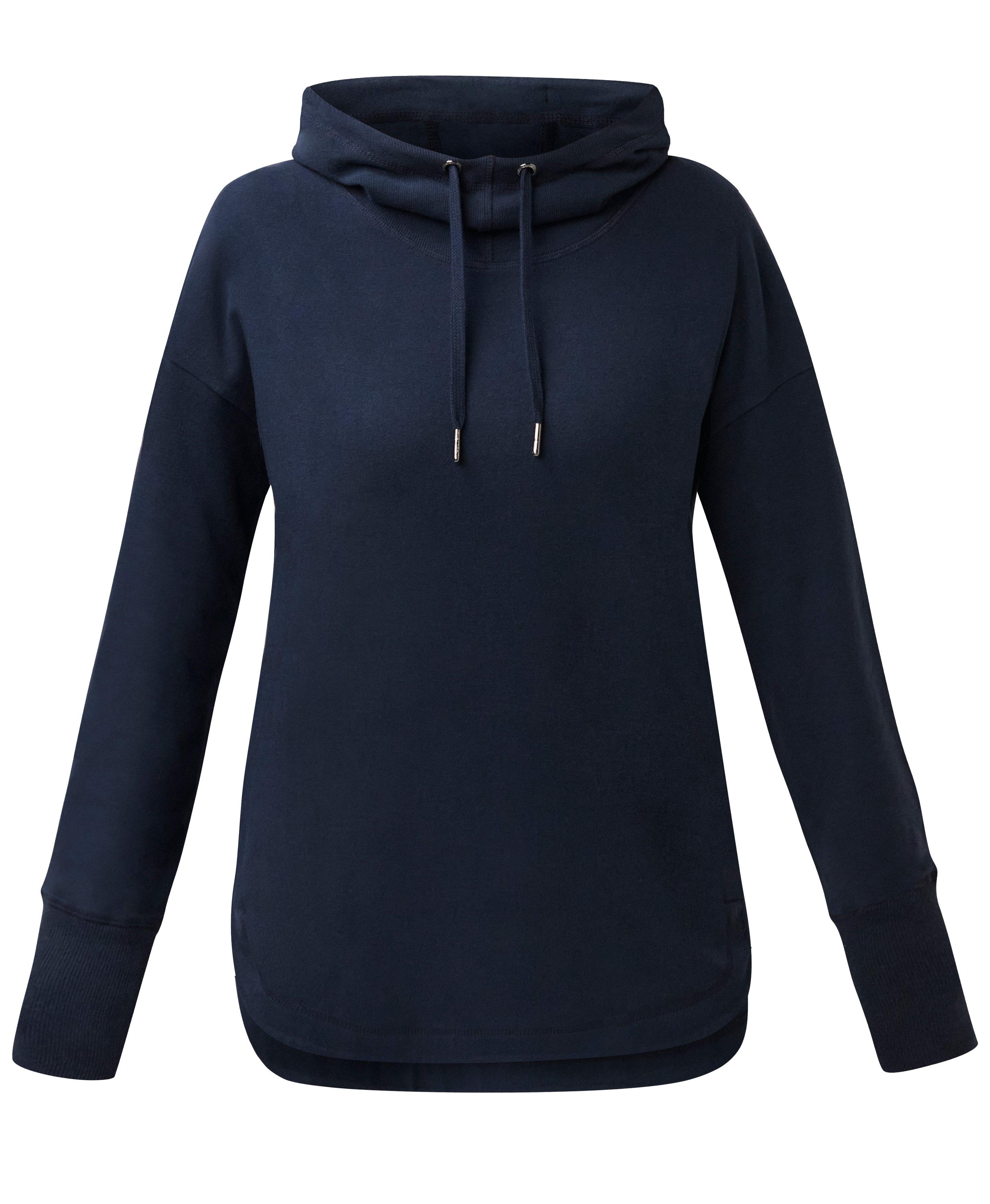 Escape Luxe Fleece Hoodie - Navy Blue