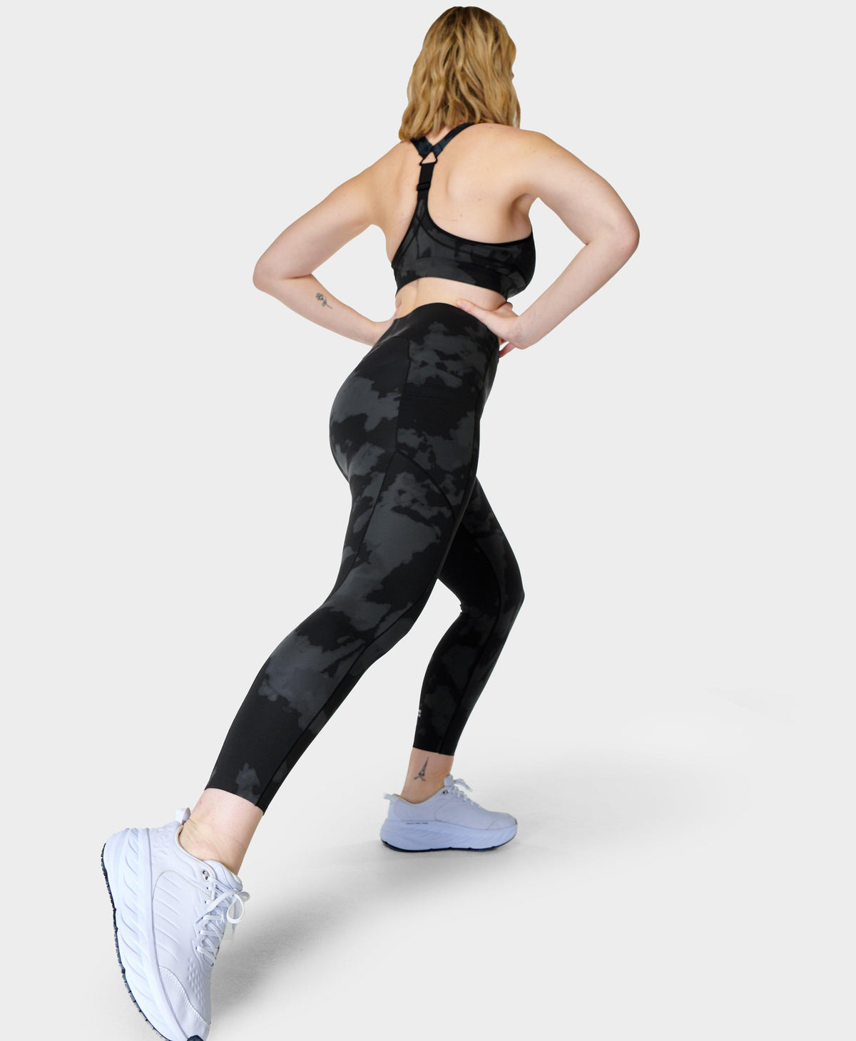 Power UltraSculpt High-Waisted 7/8 Workout Leggings - Black - 7/8 Length