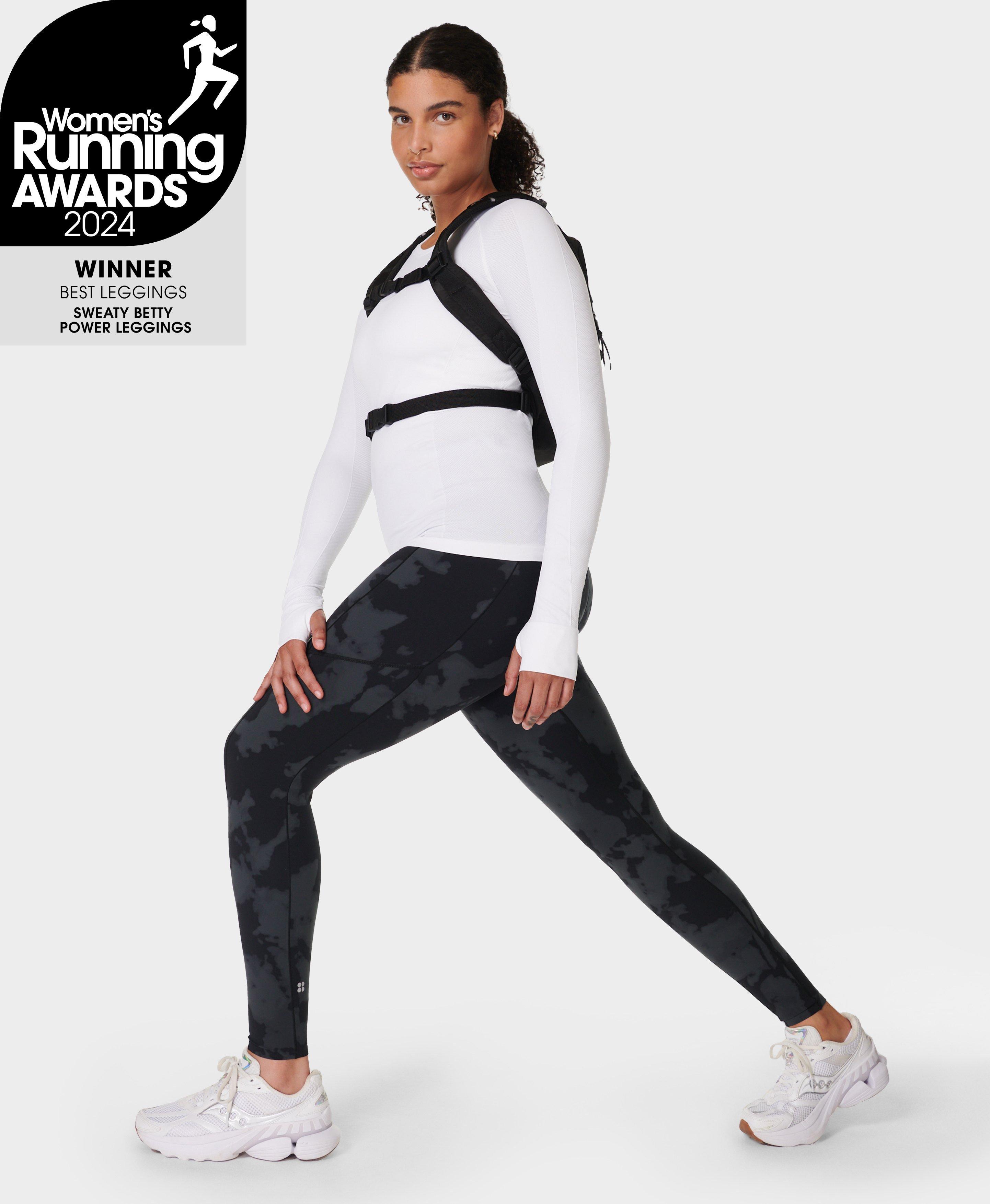 Power UltraSculpt High-Waisted Workout Leggings - Nori Green - Full Length